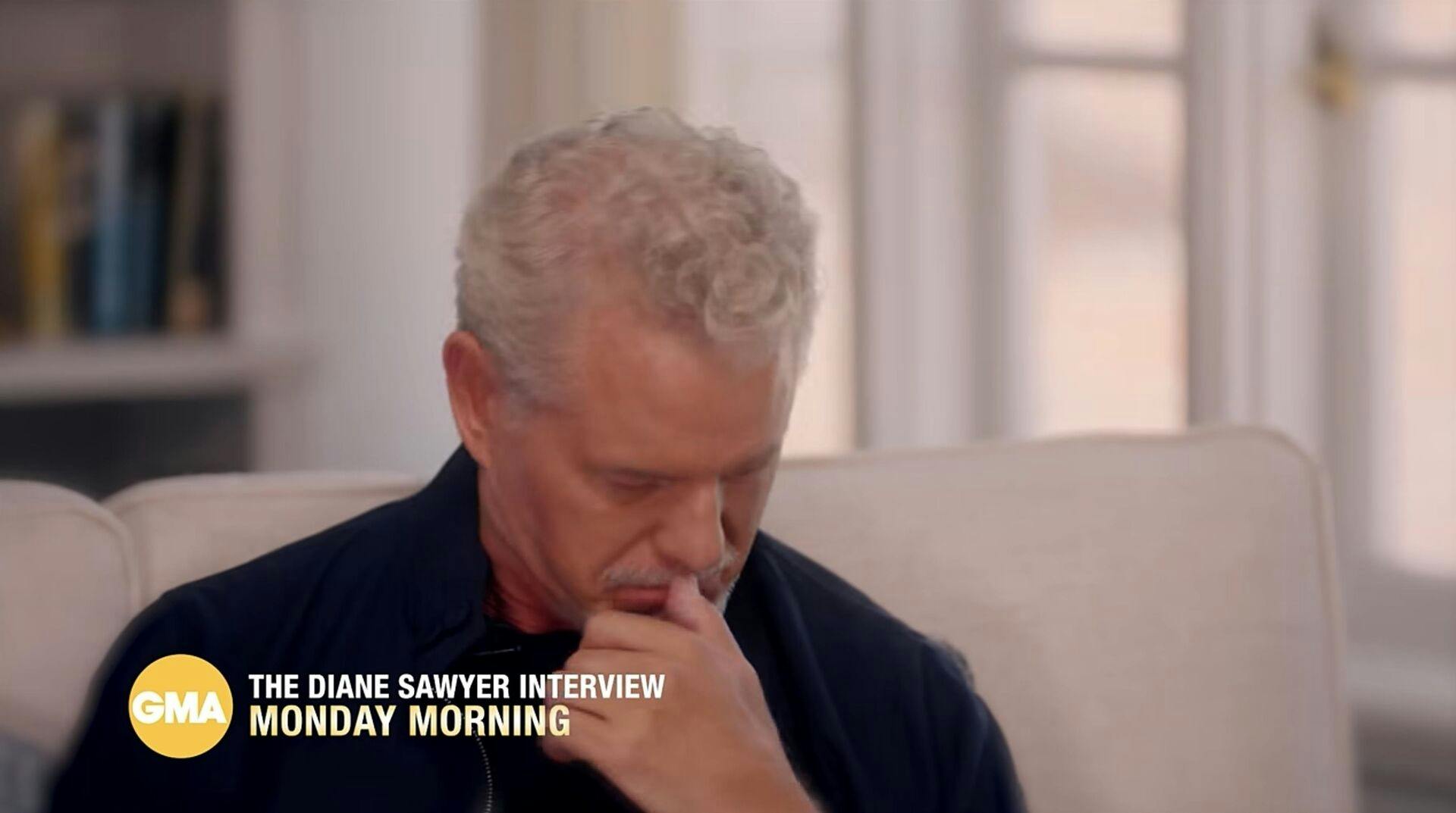 Eric Dane brød sammen, da han fortalte om sin alvorlige diagnose.