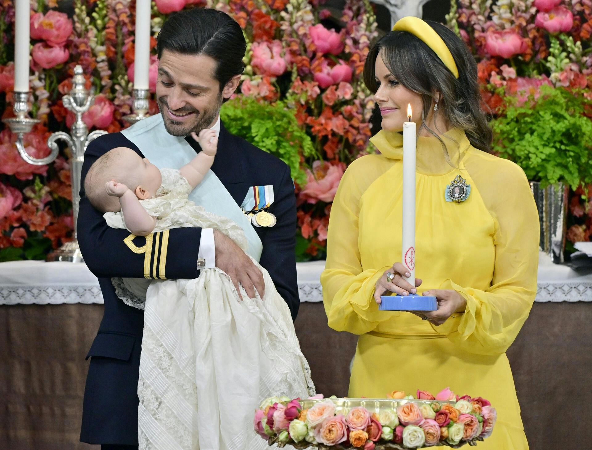 Prinsesse Ines døbt i Stockholm 13. juni 2025