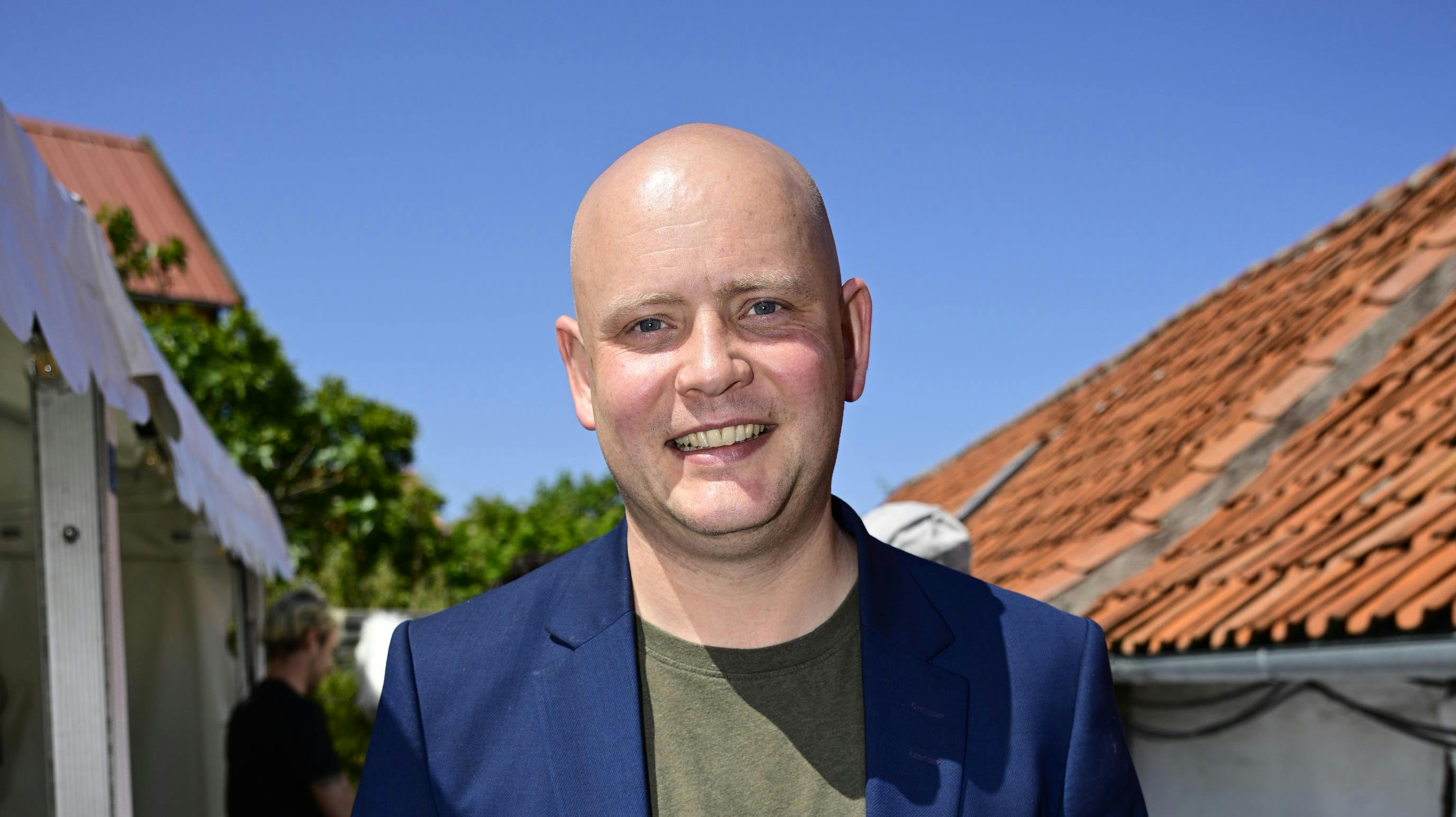 Jacob Engel-Schmidt har indtil videre haft et formidabelt Folkemøde.