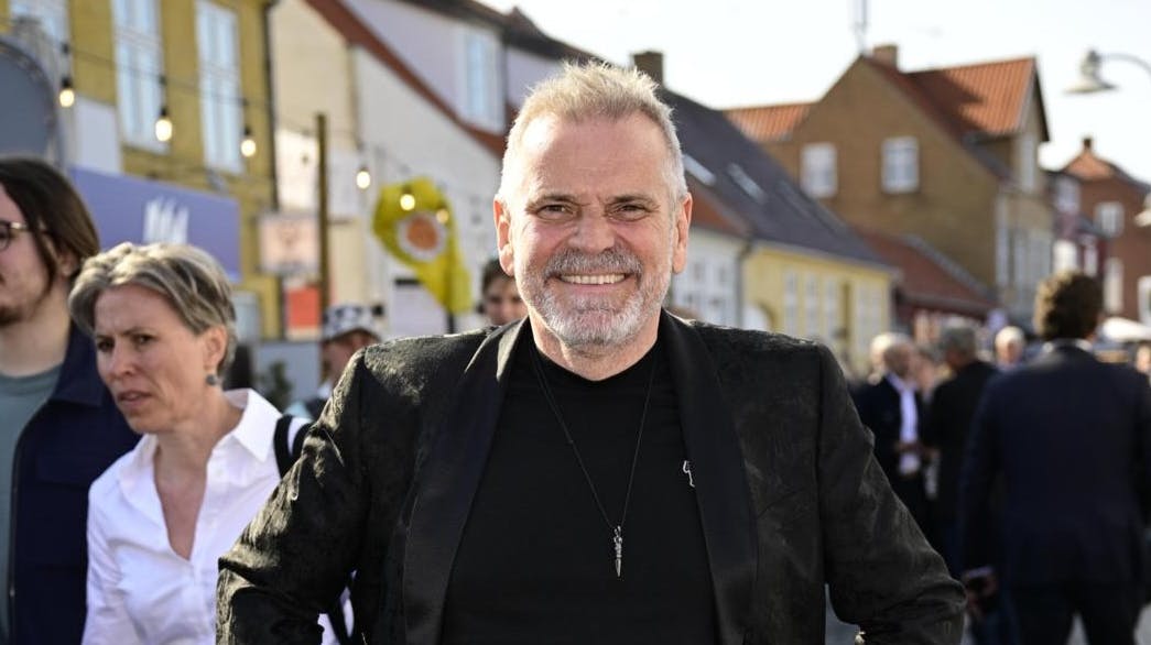 Hans Pilgaard strålede på Folkemødet – slankere end længe og med et smil, der matchede solen over Bornholm.