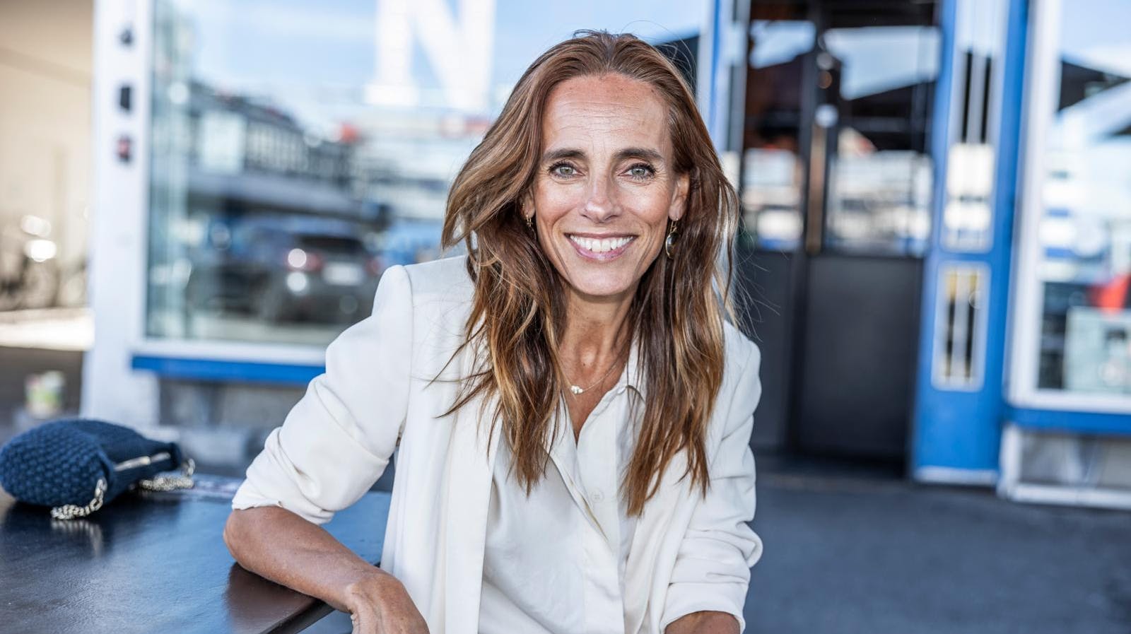 Camilla Ottesen var i vild panik, da hun var ved at misse sit fly.