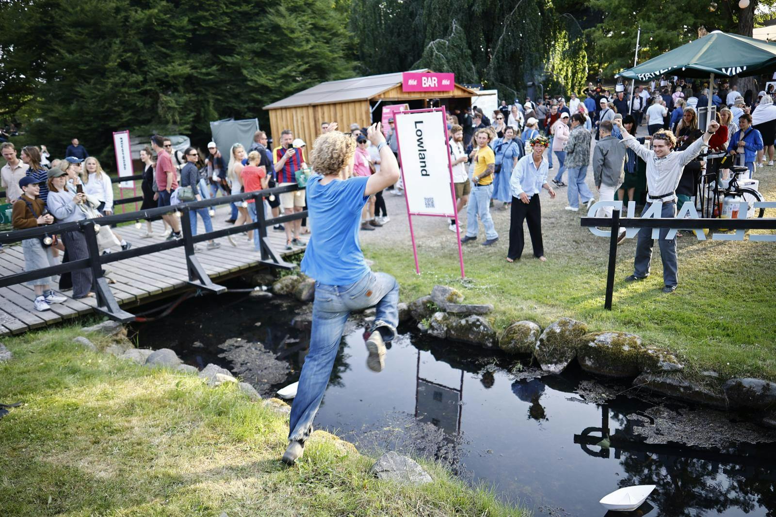 Der var lørdag dømt sommerstemning her på Heartland på Fyn. Men det varer ikke ved.