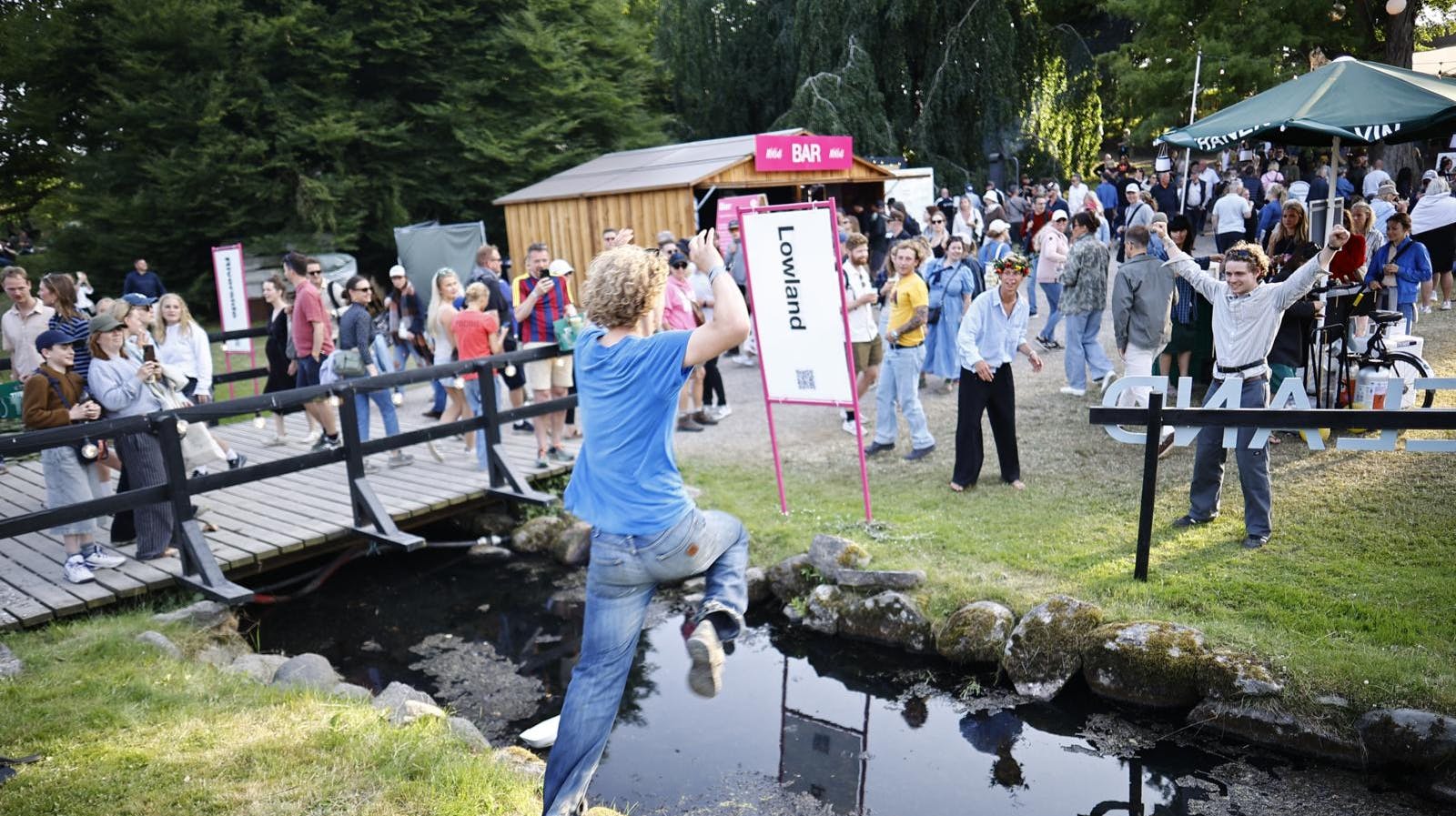 Der var lørdag dømt sommerstemning her på Heartland på Fyn. Men det varer ikke ved.