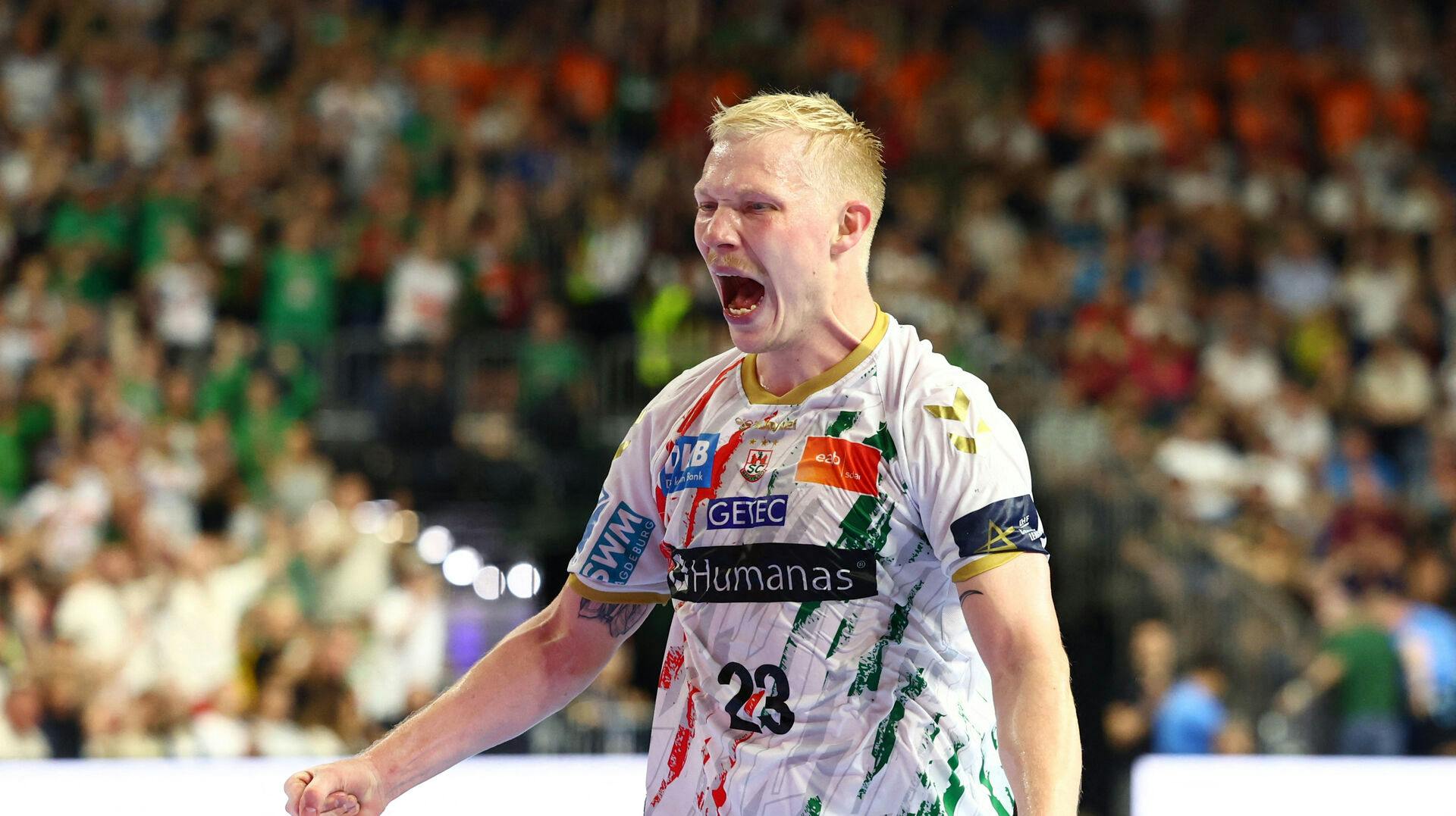 Mathias Gidsels syv mål var ikke nok for Füchse Berlin, som måtte se sig slået af Magnus Saugstrups Magdeburg.