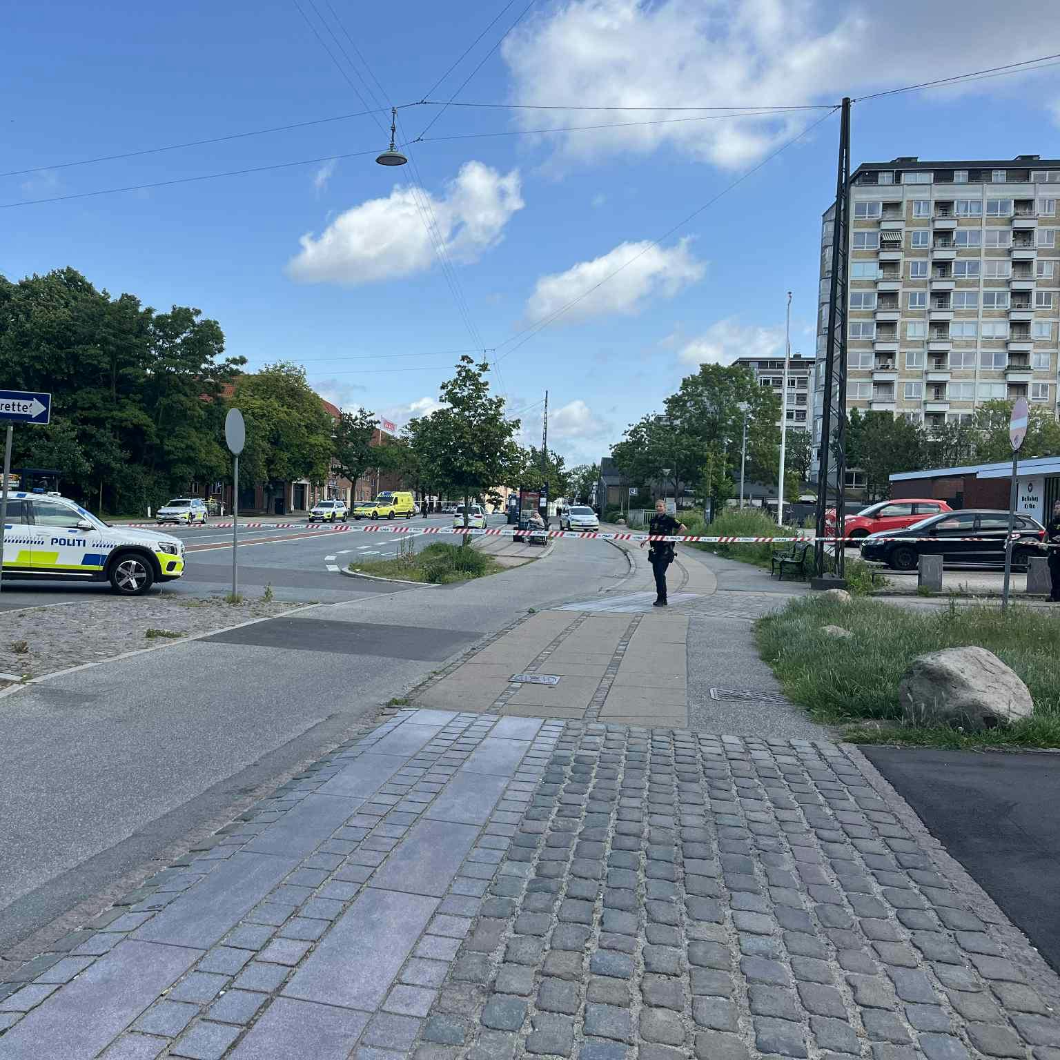En kvinde er død efter at være blevet skudt på Frederikssundsvej i København.