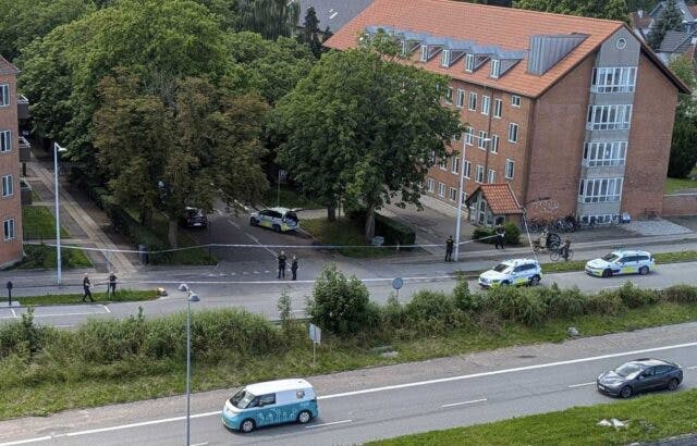 Drabet på den 47-årige kvinde fandt angiveligt sted op af den vej, hvor der holder en enkelt politibil.