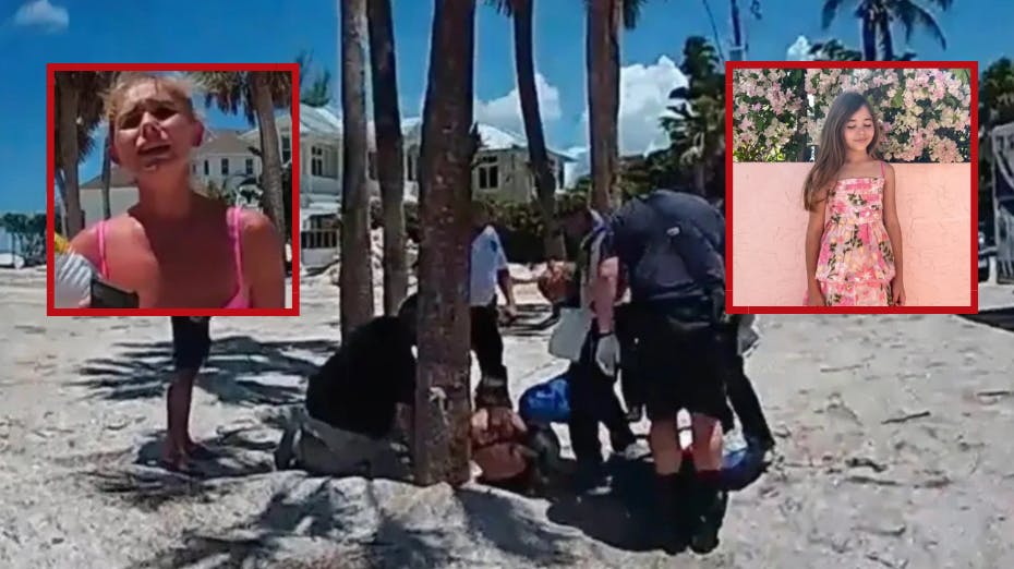 En influencers blot niårige datter blev i sidste uge angrebet af en haj, da hun badede ud for Boca Grande i Florida
