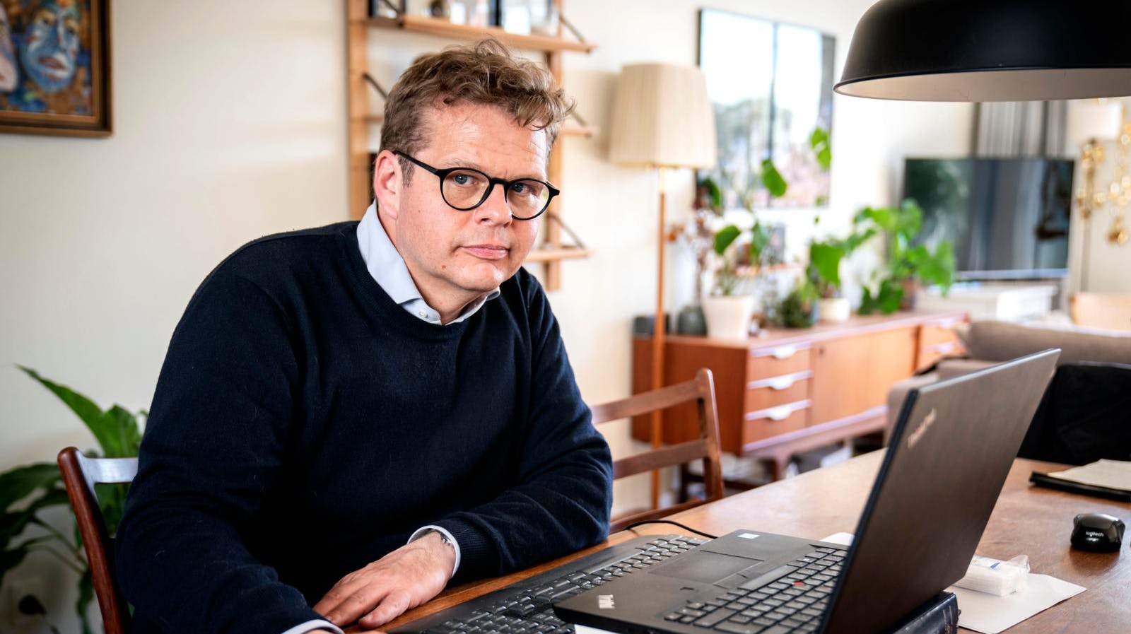 Anders Langballe blev ramt af to blodpropper i hjernen – og mistede i en periode evnen til at tale og forstå.