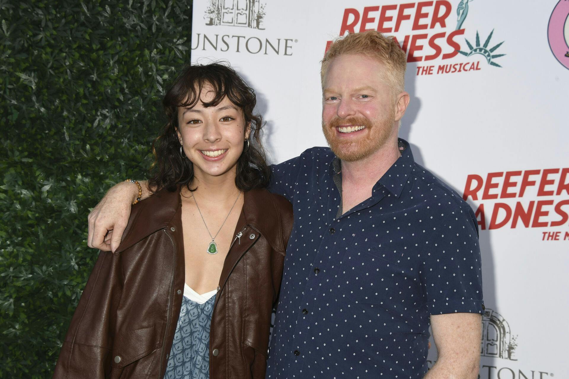 LOS ANGELES, CA - MAY 30: Aubrey Anderson-Emmons and Jesse Tyler Ferguson at the opening night of Reefer Madness The Musical at The Whitley in Los Angeles California on May 30, 2024. Credit: Jeffrey Mayer/MediaPunch /IPX