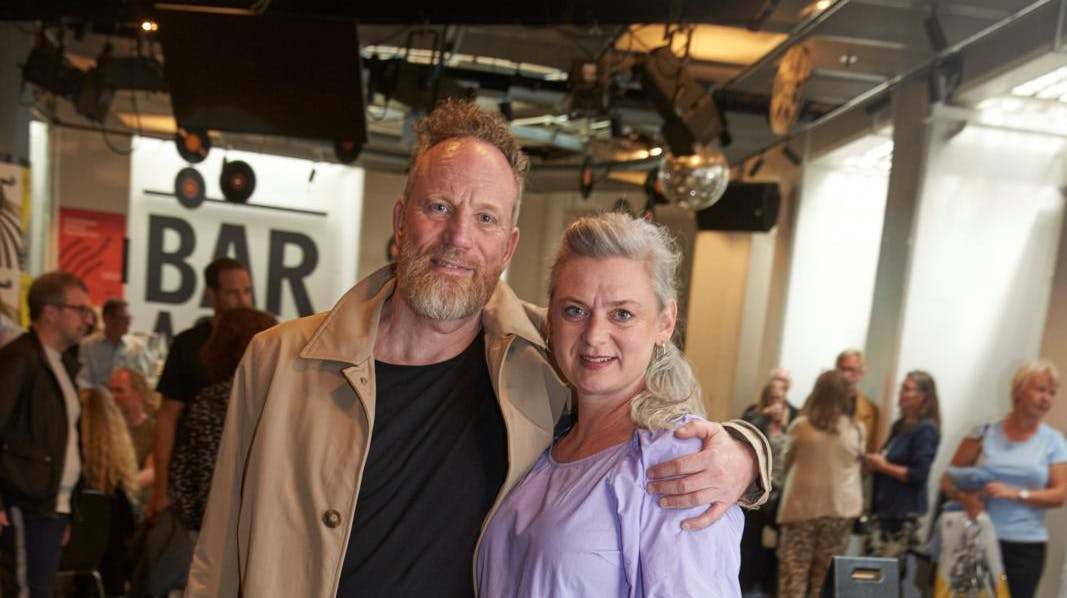 Søren Poppel og Trine Appel stod sammen gennem både succes og hans svære sygdomsår.