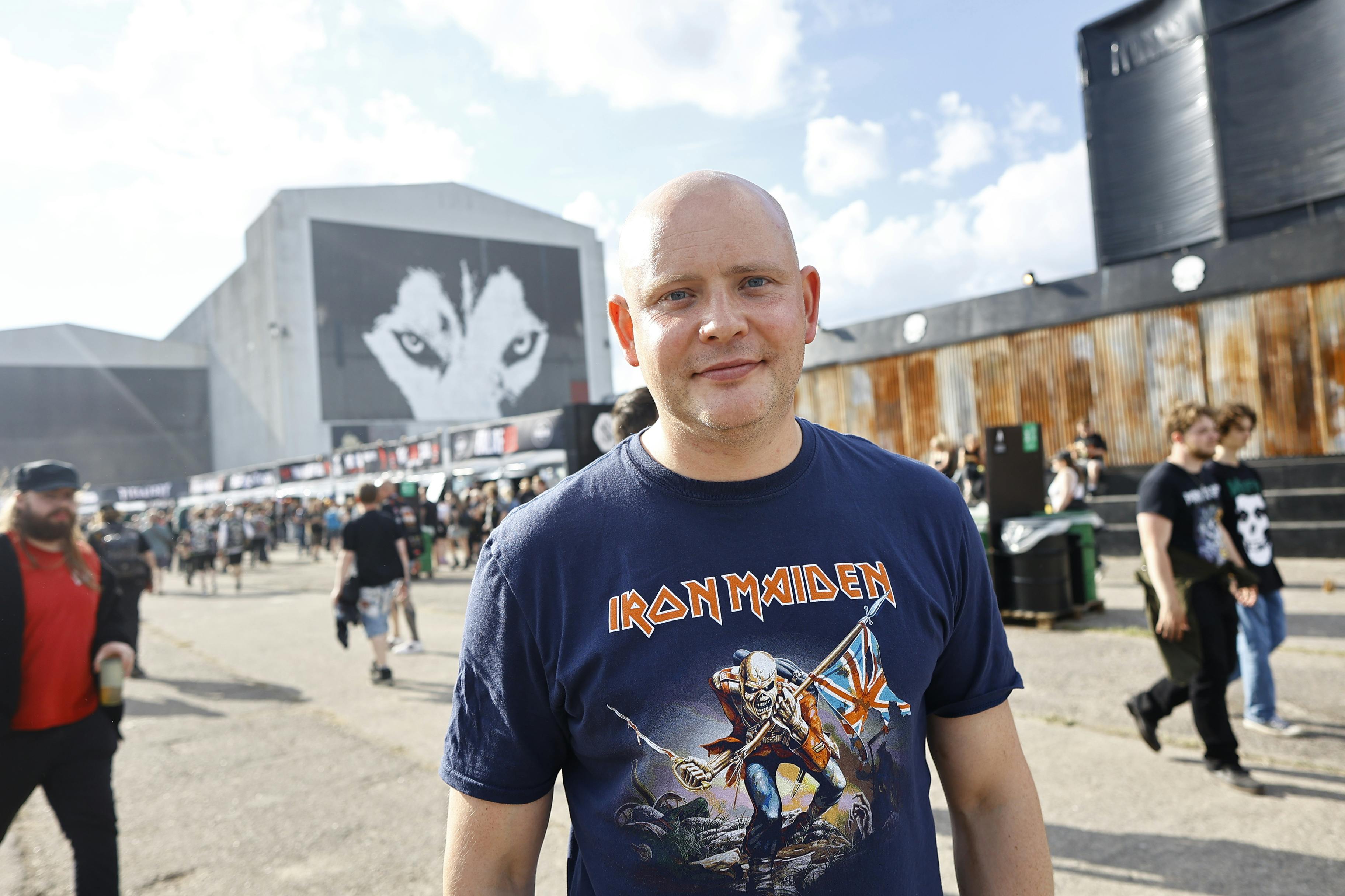 Jakob Engel-Schmidt på Copenhell.