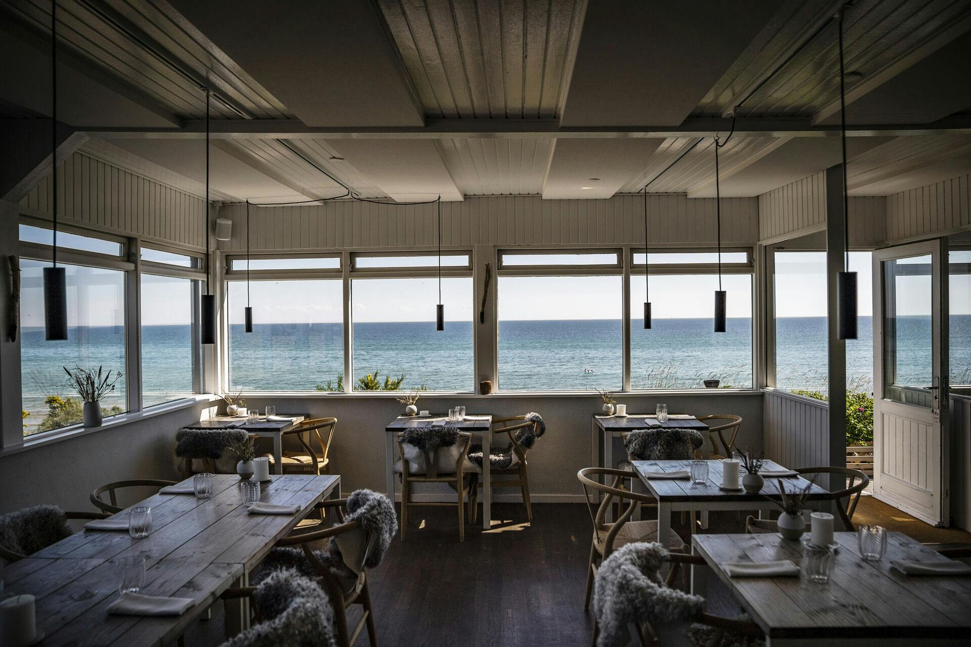 Restaurant Kadeau ligger på Bornholm.