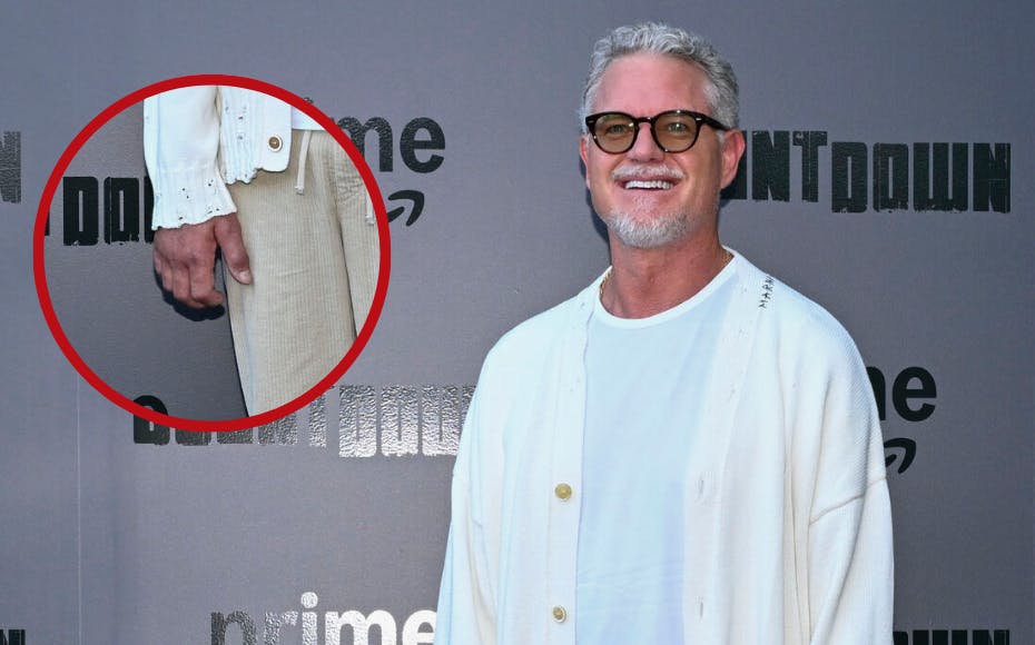 For første gang viser Eric Dane sig på den røde løber, efter han i april fortalte, at han var blevet ramt af en både frygtet og alvorlig sygdom - og man fornemmer godt på hans højre hånd, at han er mærket af sygdommen