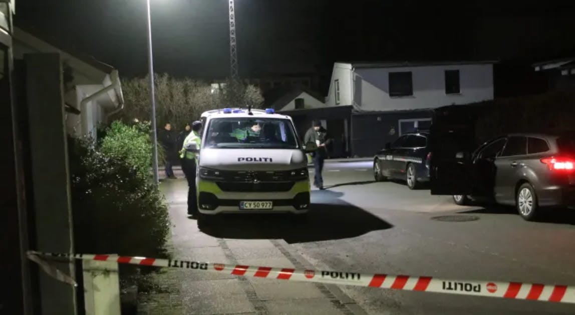 Det var her, at tragedien skete.