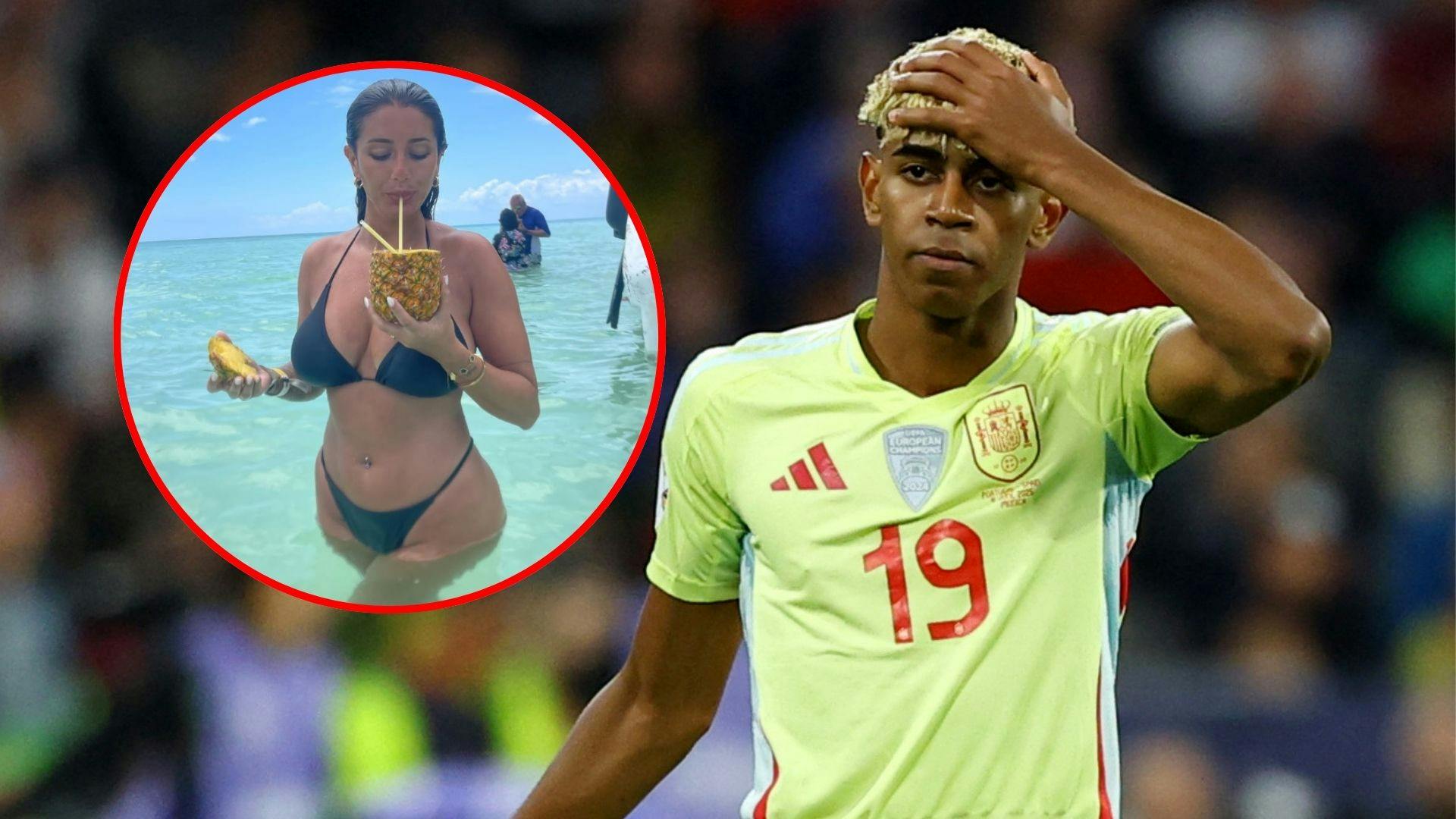Nye billeder af Lamine Yamal og Fati Vazquez viser, at der også bliver kysset på ferien.