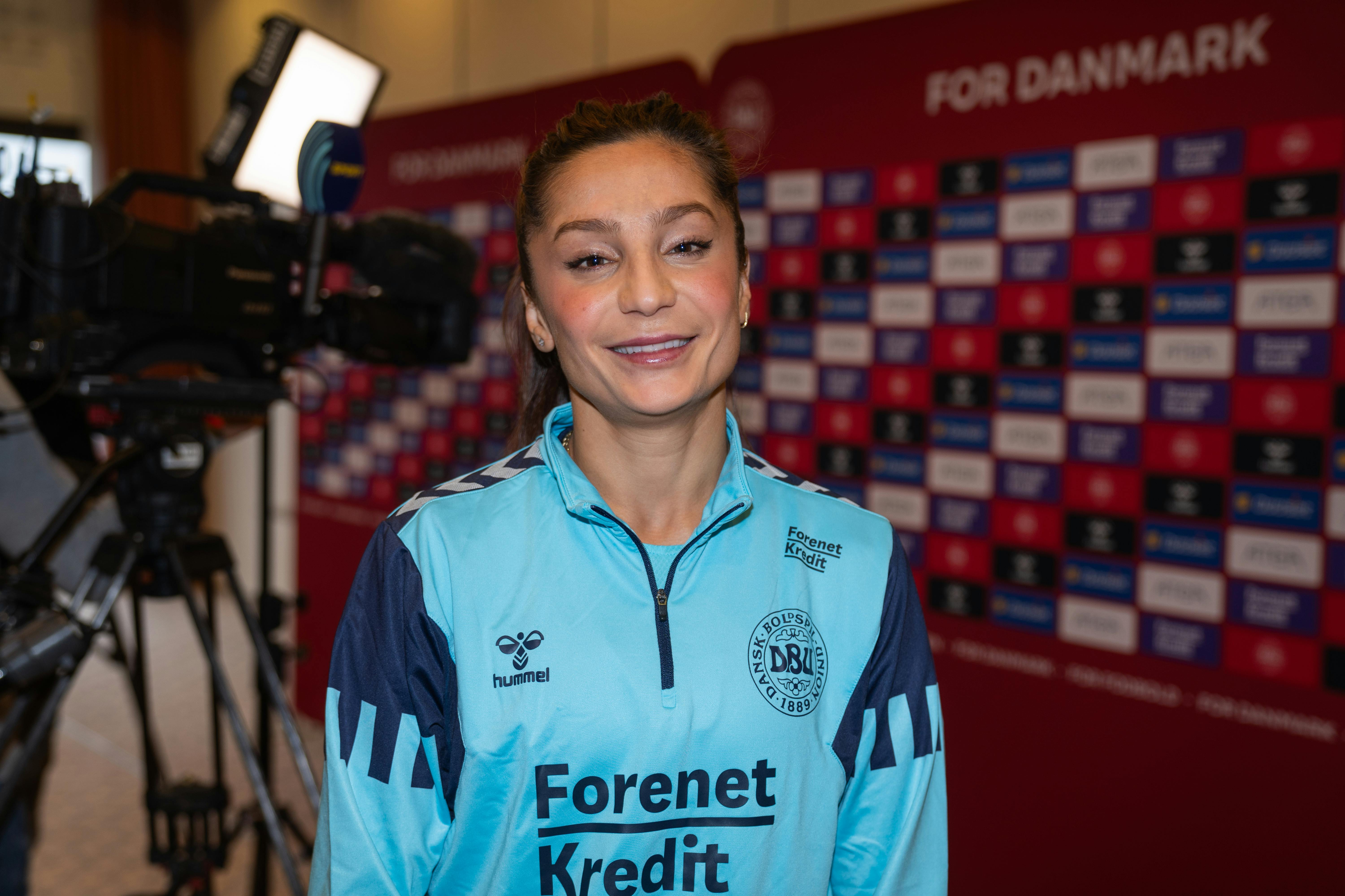 Nadia Nadim skal med til EM i Schweiz. Spillere som Sofie Svava og Mille Gejl er ikke en del af truppen.