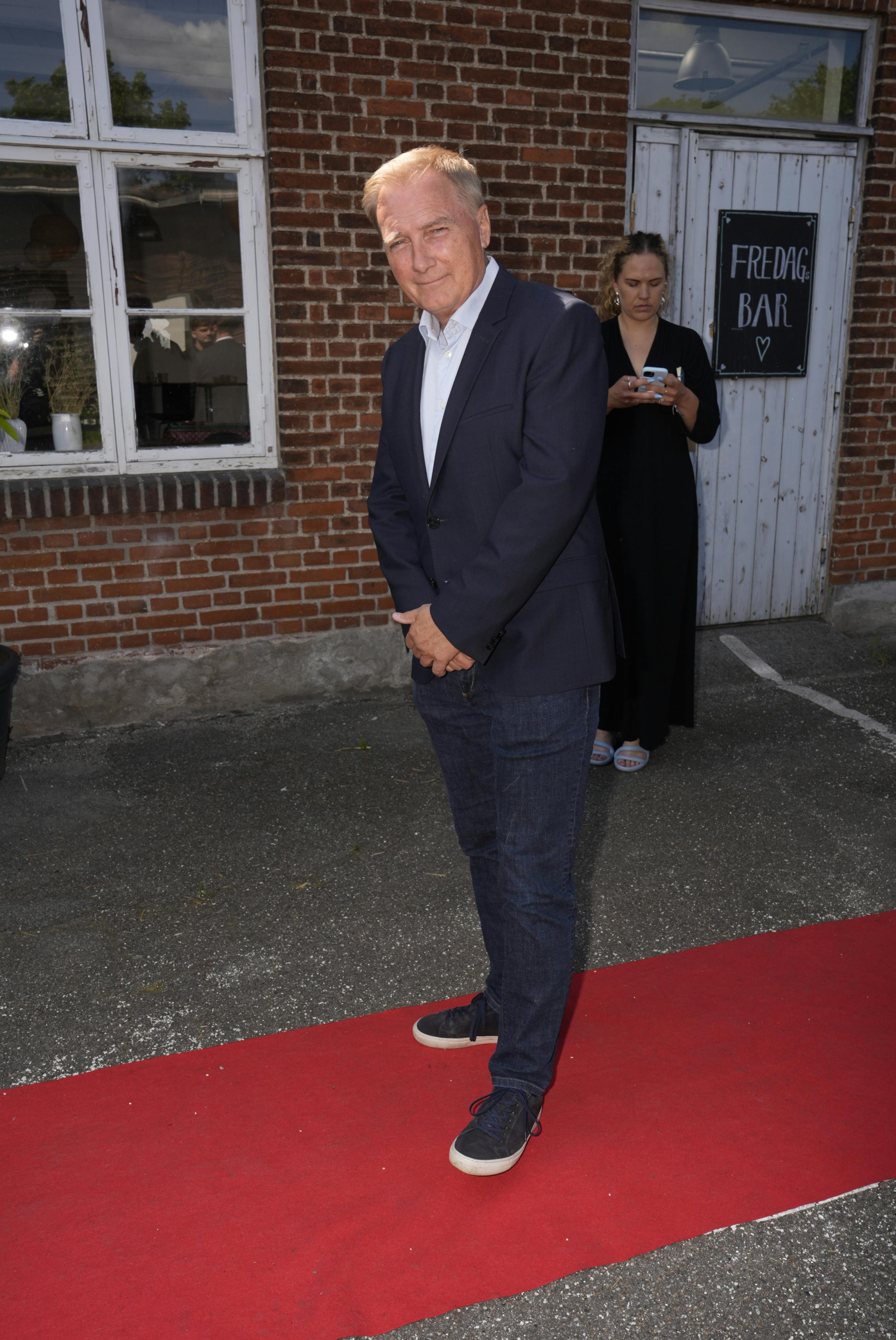 Tv-lægen Peter Qvortrup Geisling har også fundet tid i kalenderen til at komme til Valby.