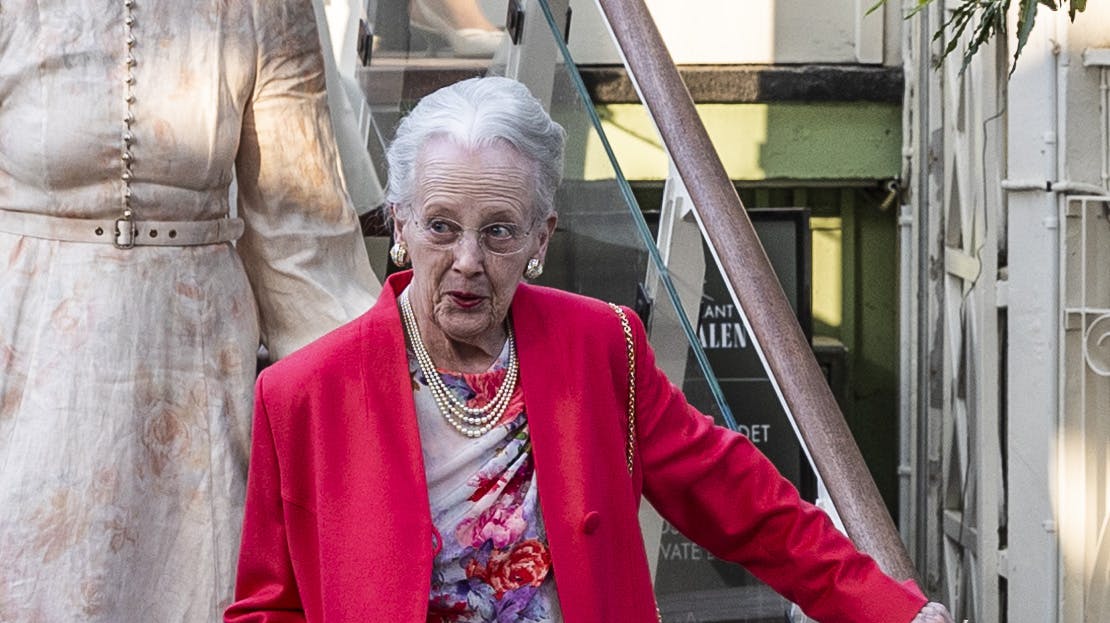 Dronning Margrethe kastede royal glans over Tivoli lørdag aften.