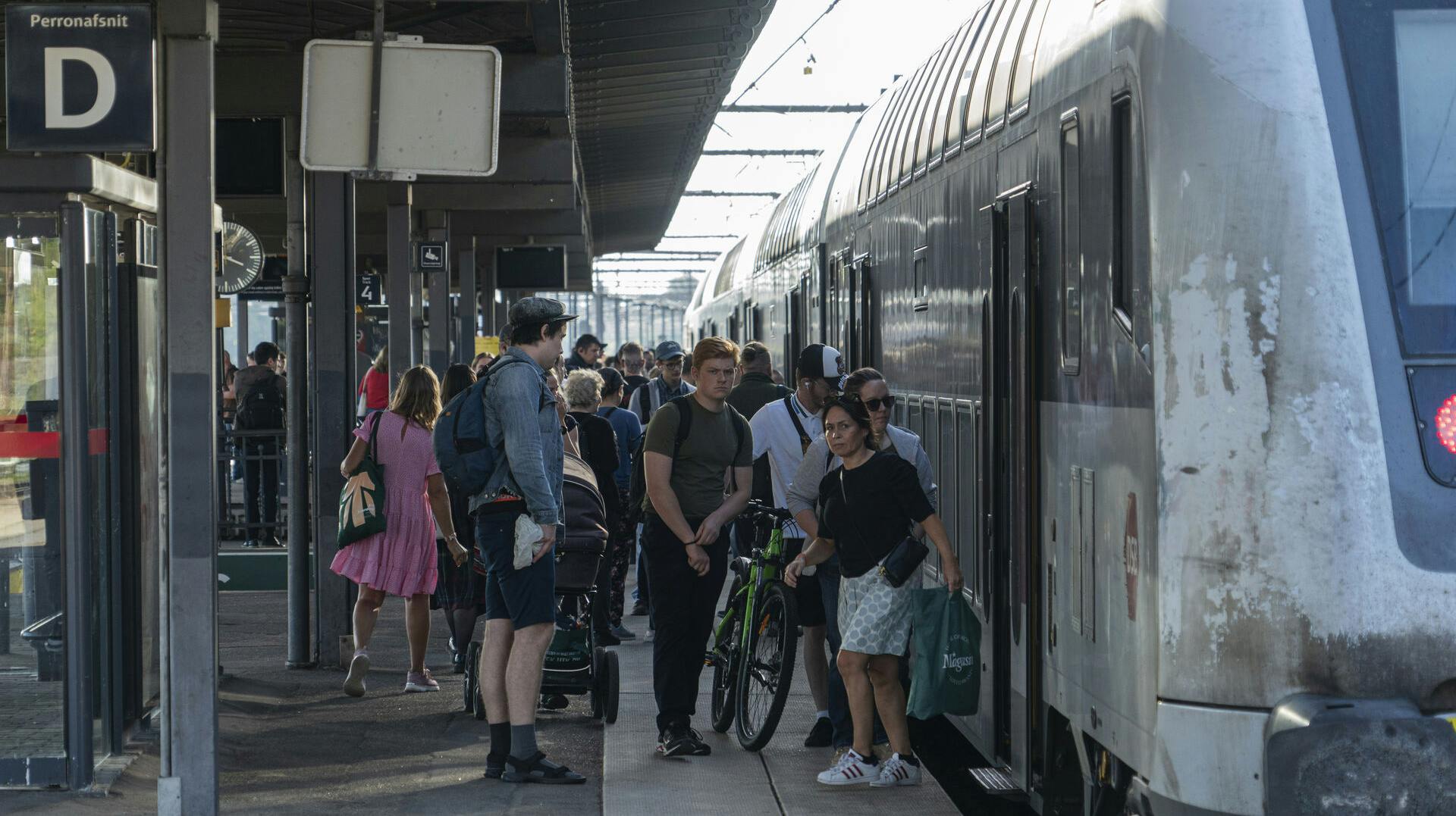 DSB aflyser flere tid tirsdag.