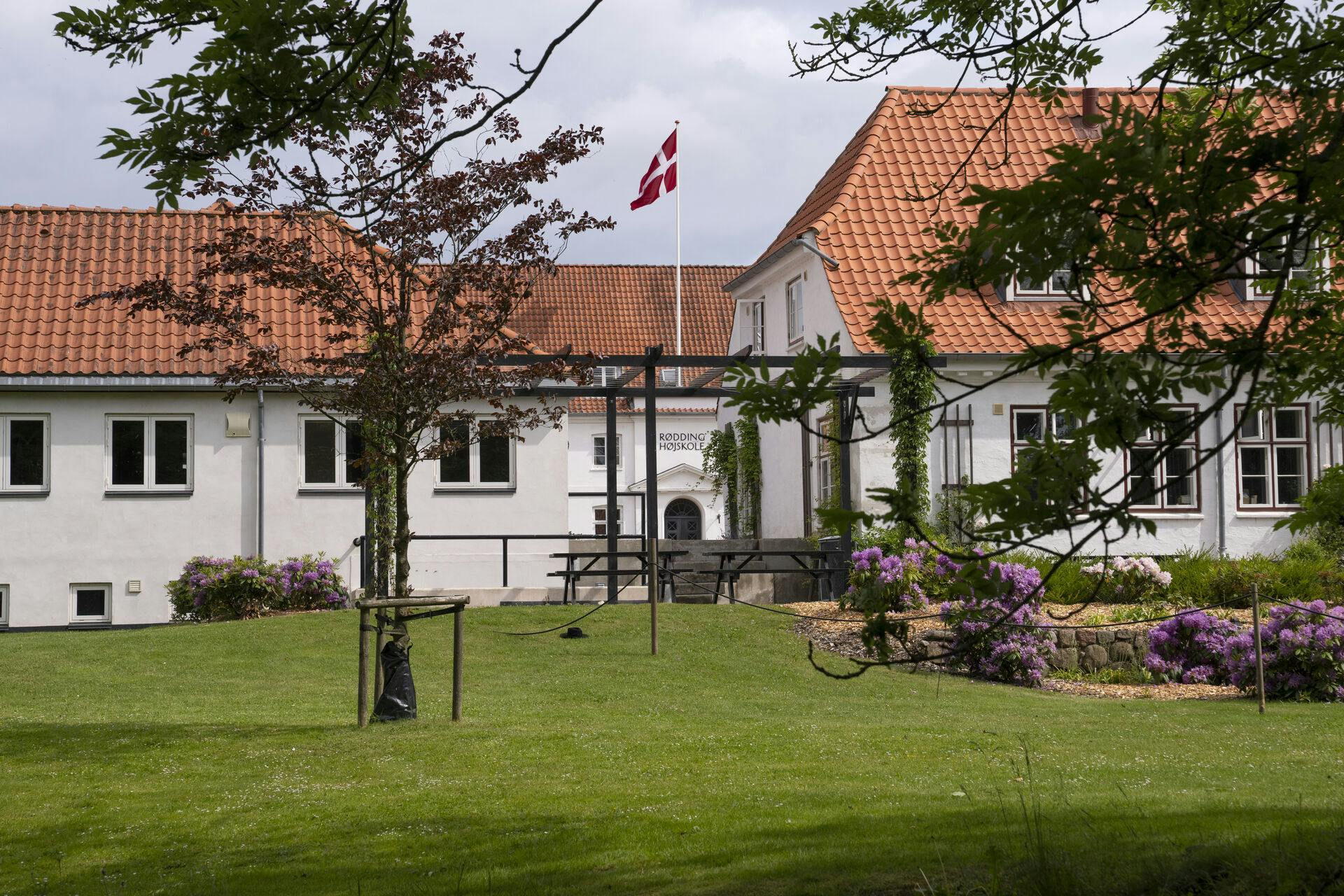 Statsminister Mette Frederiksen holder grundlovstale på Rødding Højskole torsdag den 5. juni 2025. (Foto: Bo Amstrup/Ritzau Scanpix)