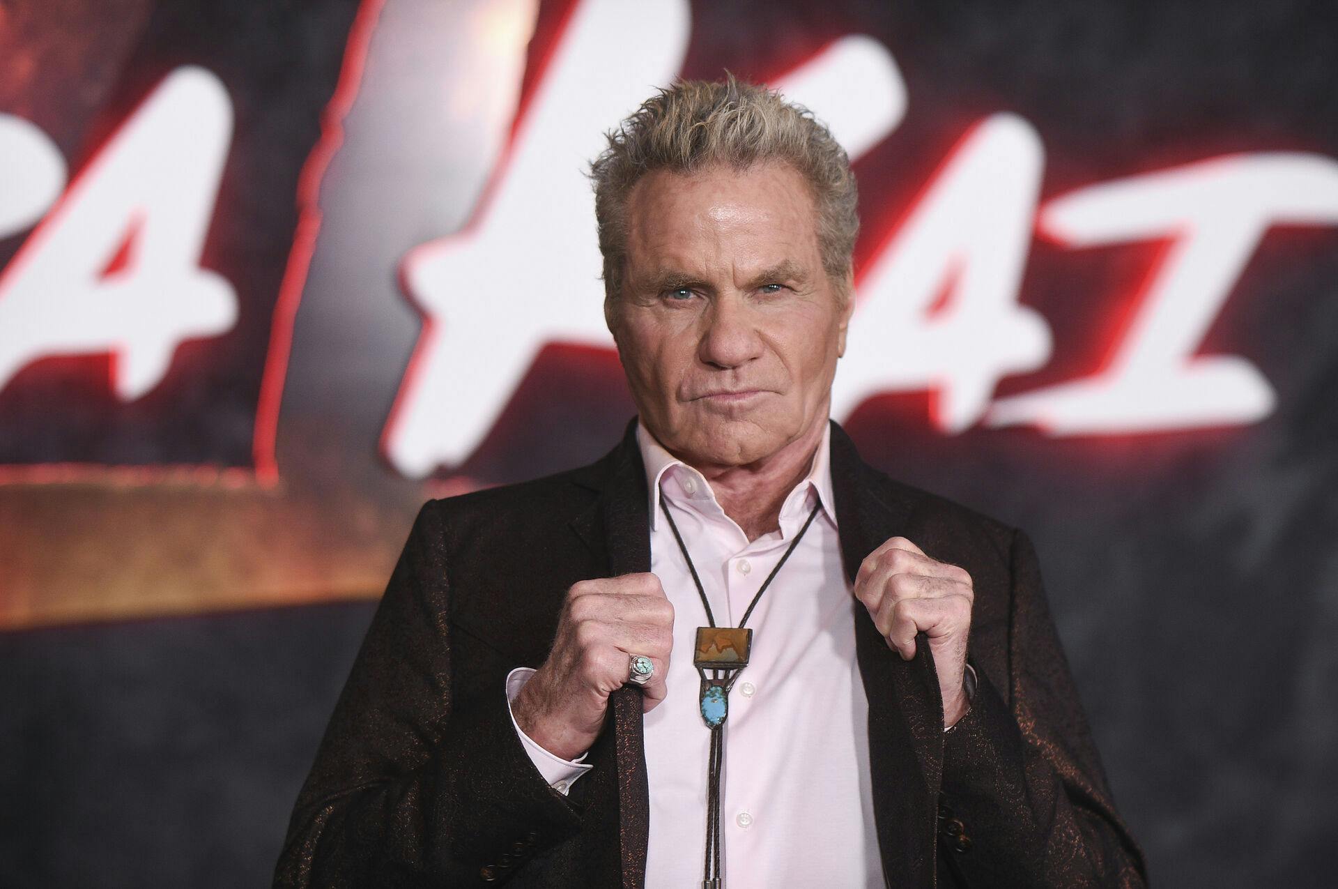 Martin Kove arrives at the premiere of the sixth and final season of "Cobra Kai" on Wednesday, Feb. 12, 2025, at The Egyptian Theatre in Los Angeles. (Photo by Richard Shotwell/Invision/AP)