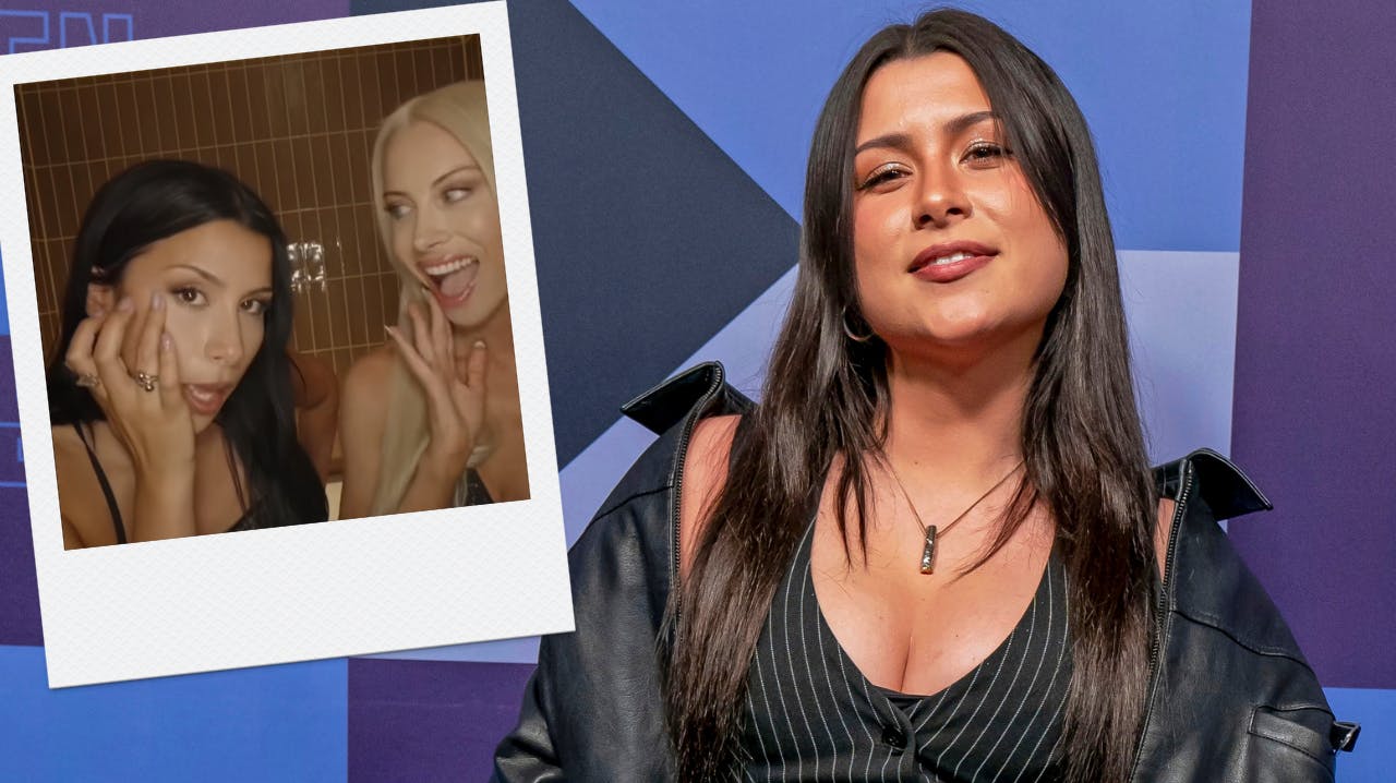 Ericka Jane har Katherine Diez med på sangen "Hottest Ex", og det er der flere, der har en mening om.