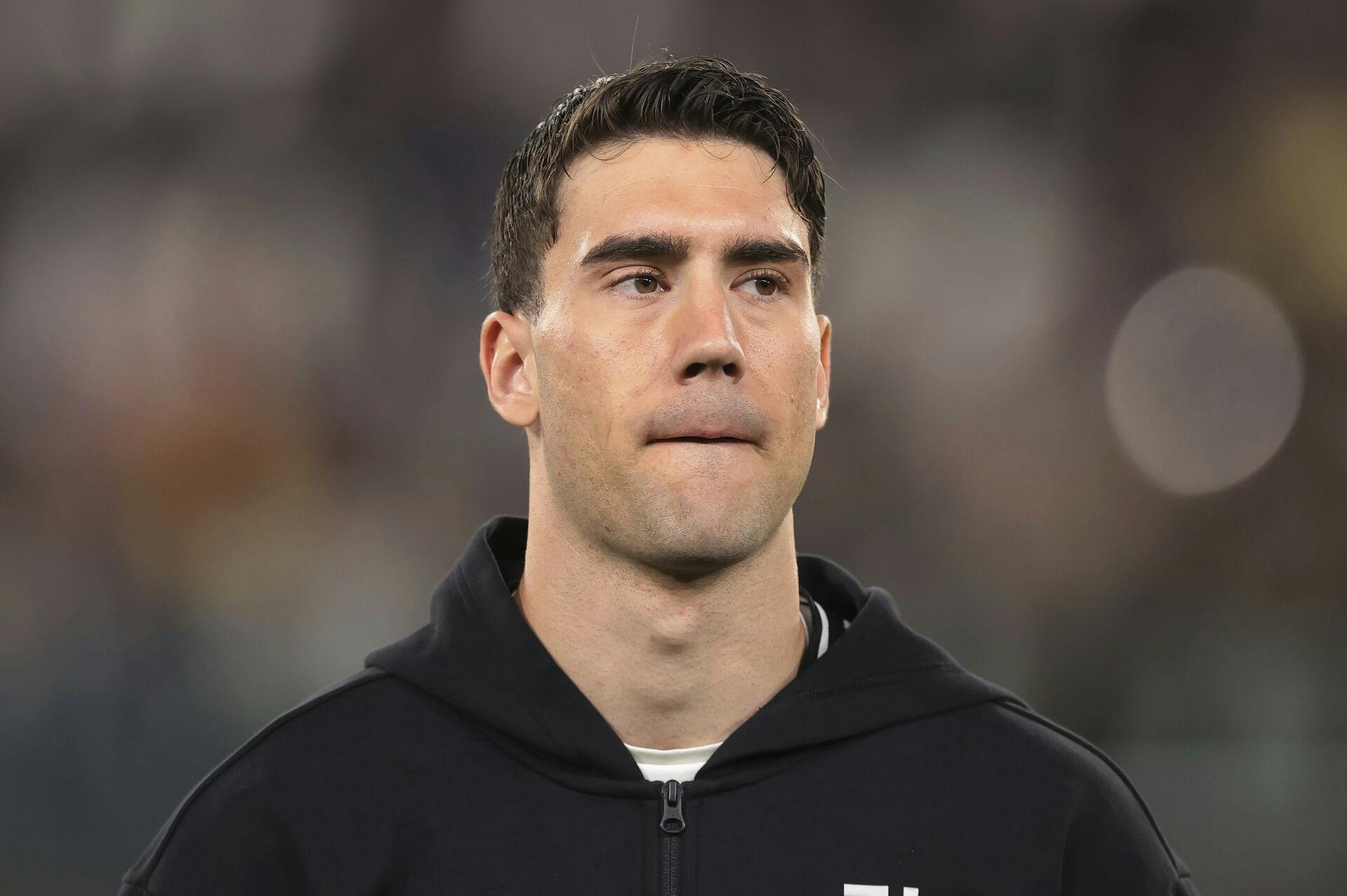 Dusan Vlahovic har vist ikke kun fodbolden i tankerne, mens han spiller klub-VM i USA. 