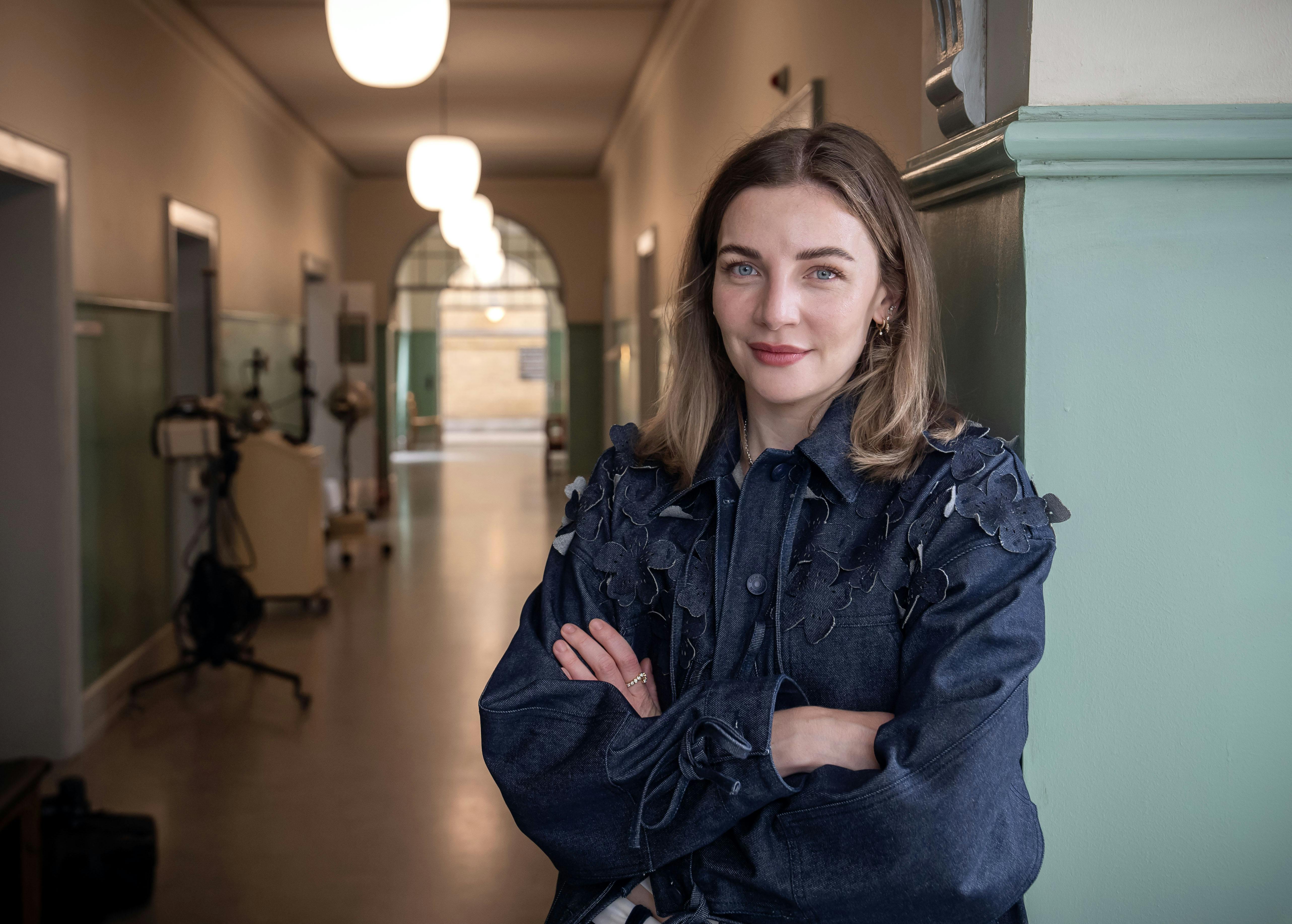 Molly Egelind vidste med det samme, at hun måtte dele historien i "Mathias Helts Talkshow".