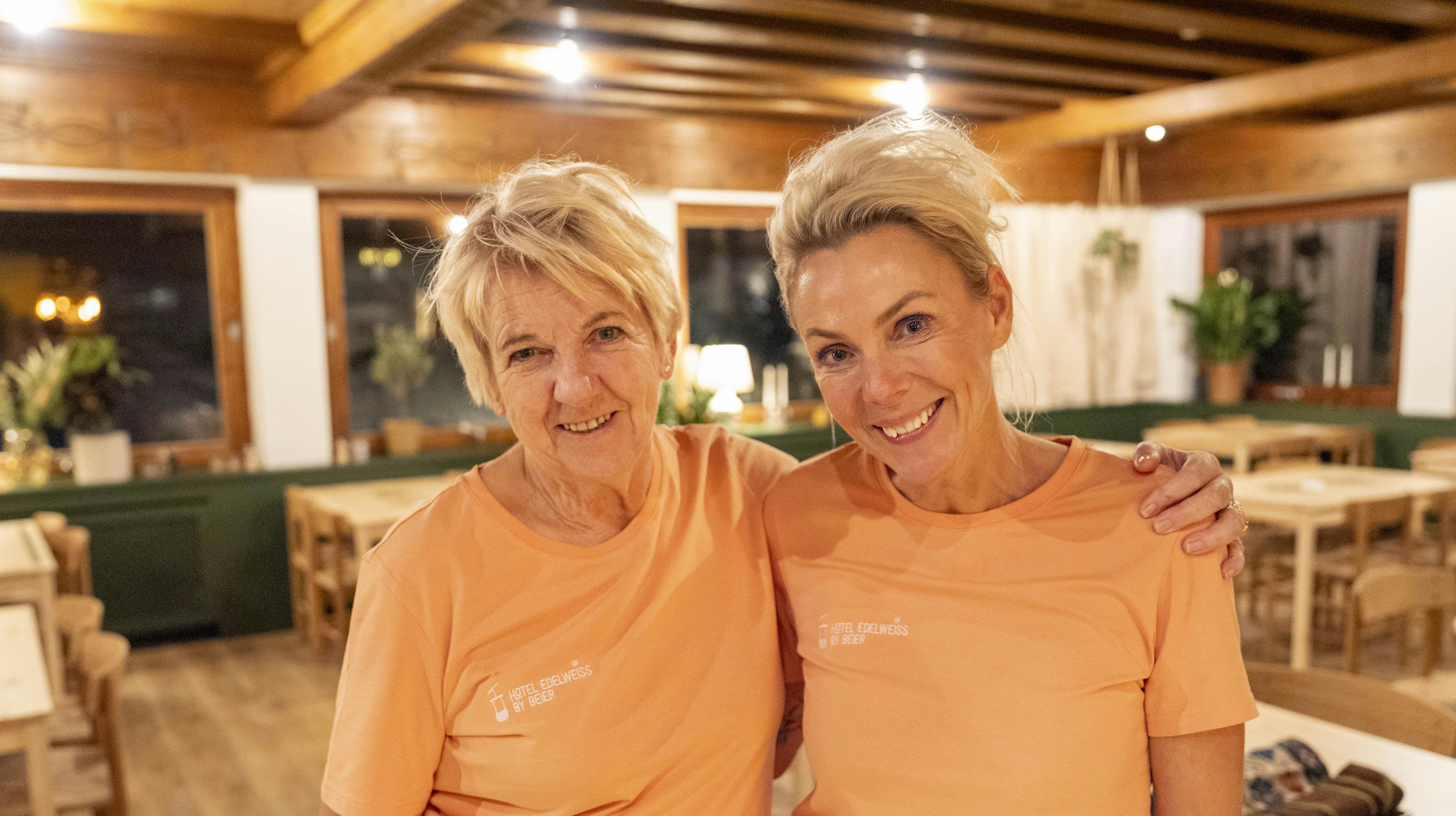 Mor Jytte flytter permanent til Østrig og Hotel Edelweiss by Beier. Det afslører Lene Beier på Instagram.