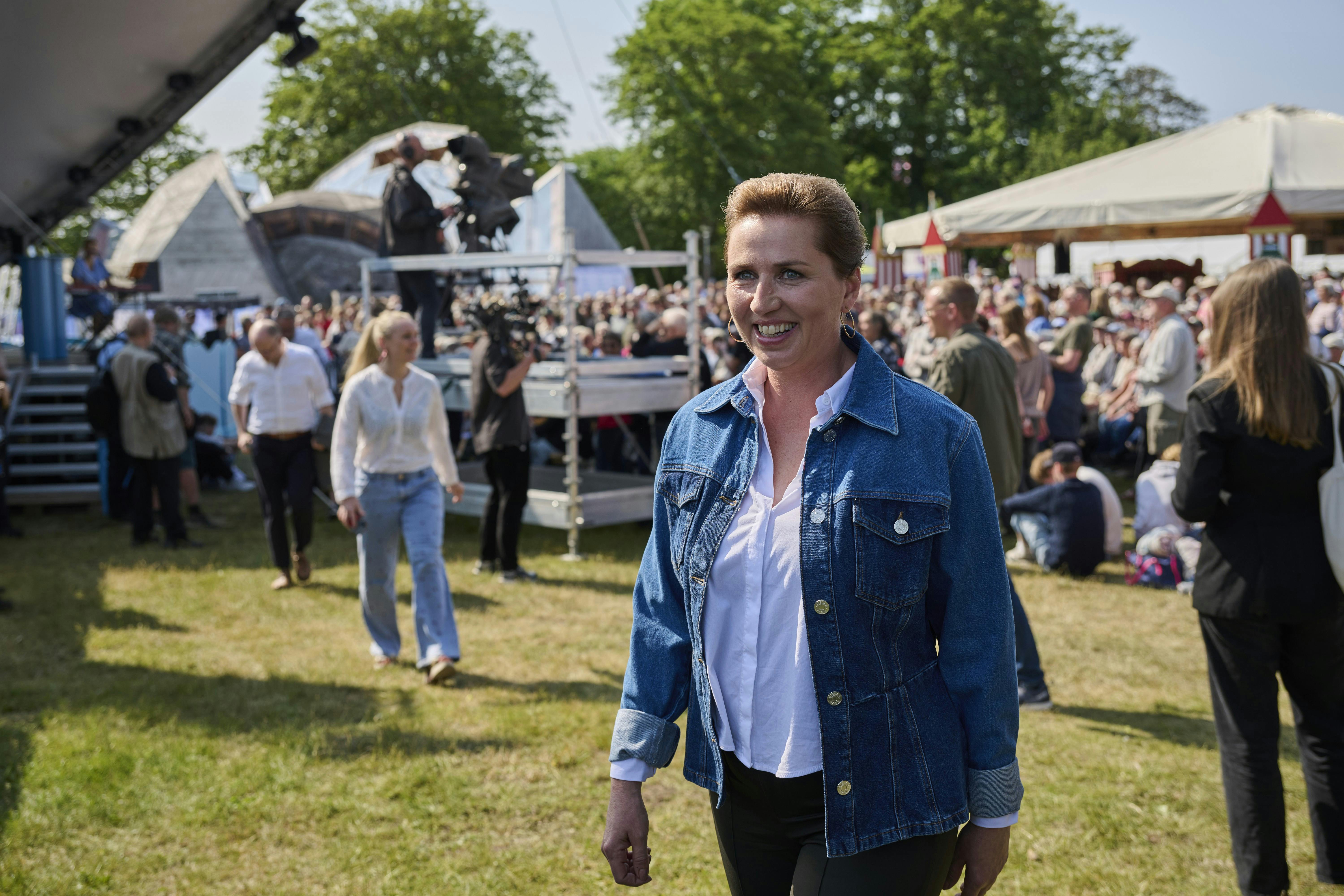 Mette Frederiksen til Folkemødet