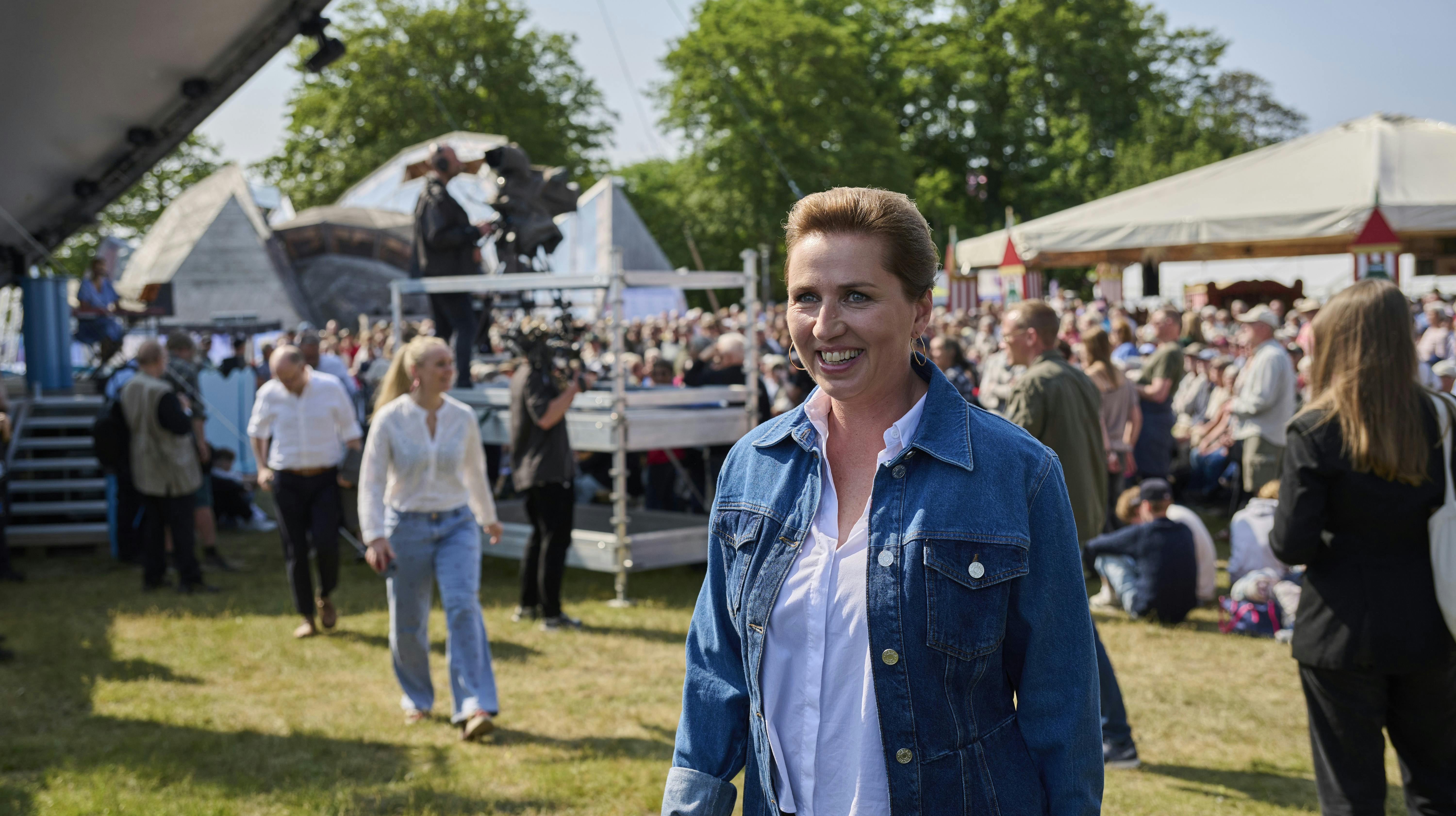 Mette Frederiksen til Folkemødet