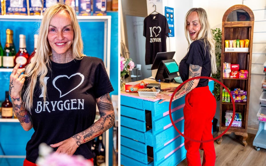 Selv om Linse Kessler ikke er bange for at lægge sig under kniven, er der dog en anden forklaring på den struttende bagdel
