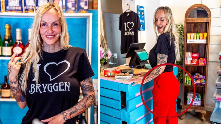 Selv om Linse Kessler ikke er bange for at lægge sig under kniven, er der dog en anden forklaring på den struttende bagdel