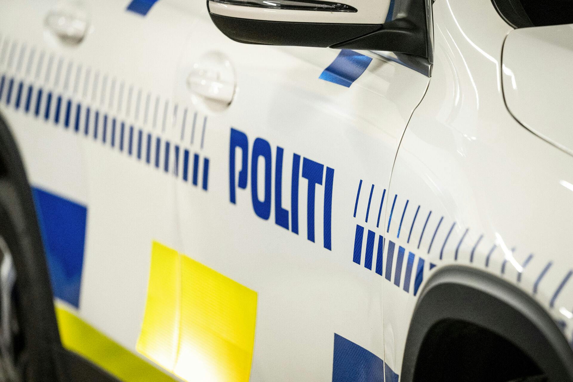 Politiet leder efter en person. 