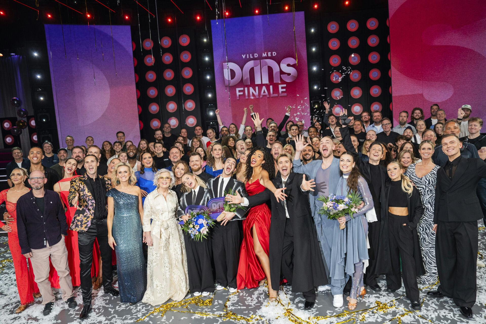 Her ses hele holdet fra den seneste sæson af "Vild med dans".