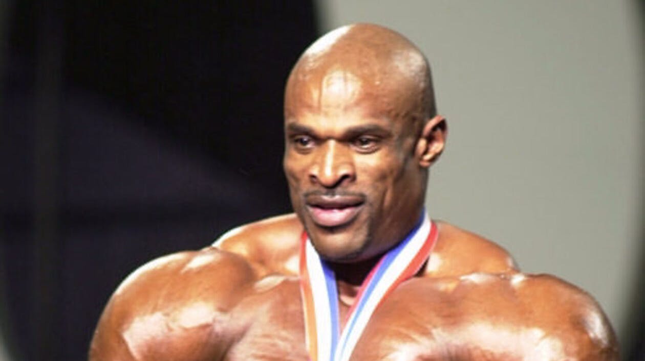 Her ses Ronnie Coleman i 2002.