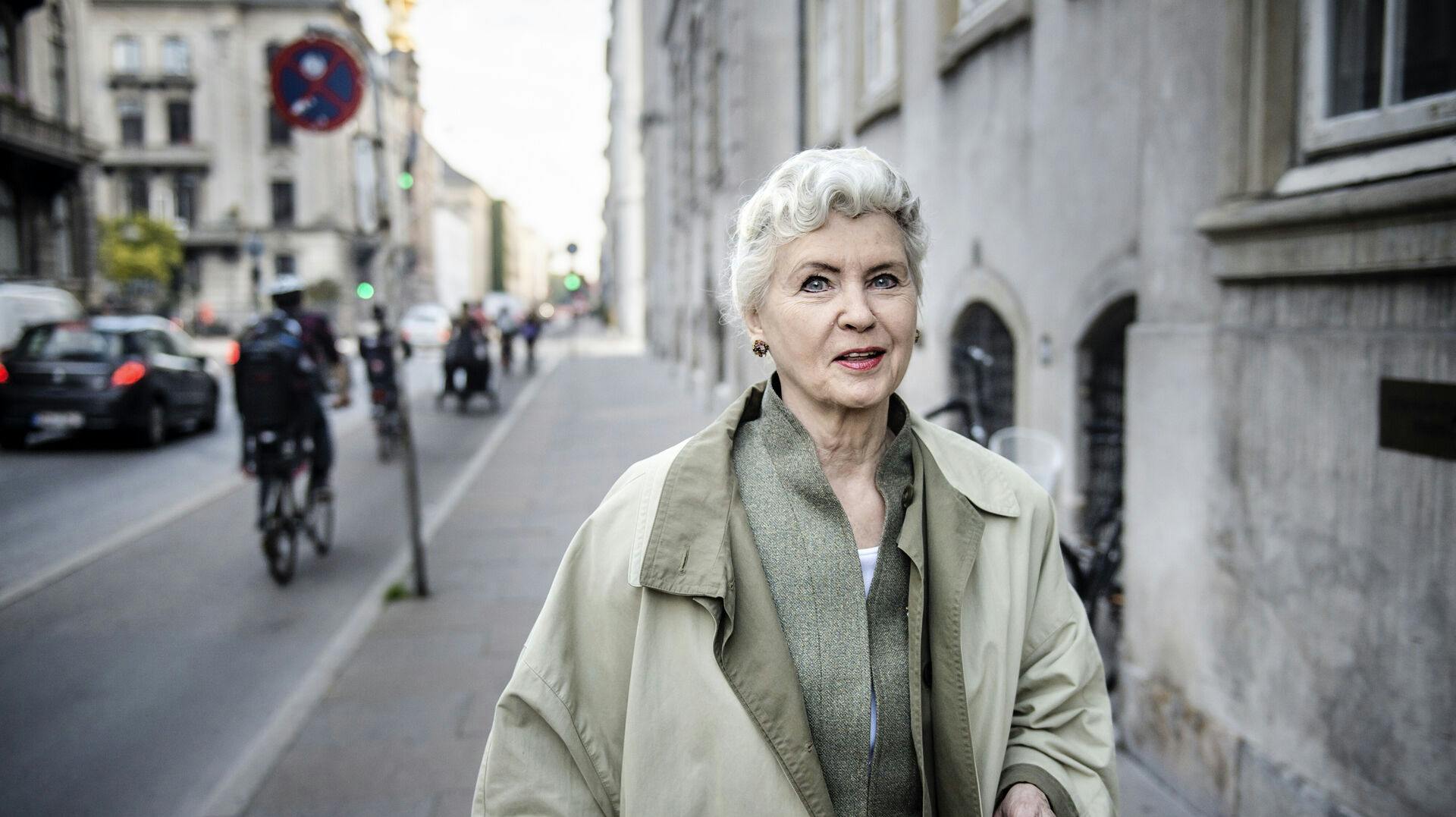 Tineke Færch i 2015, da hun stod over for datteren Merethe i Østre Landsret. Sidstnævnte vandt dengang - og nu har hun altså vundet igen.