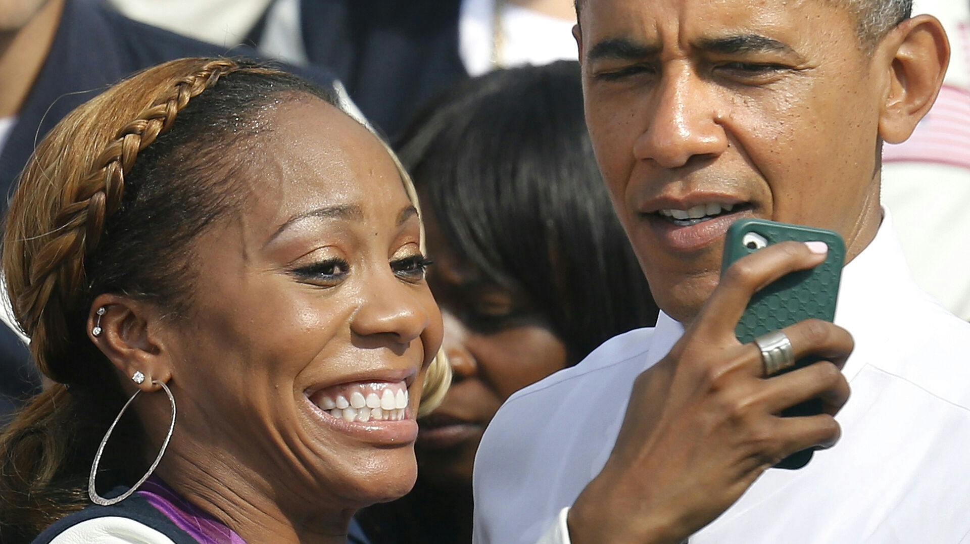 U.S. Olympic 400m sprint gold medalist Sanya R