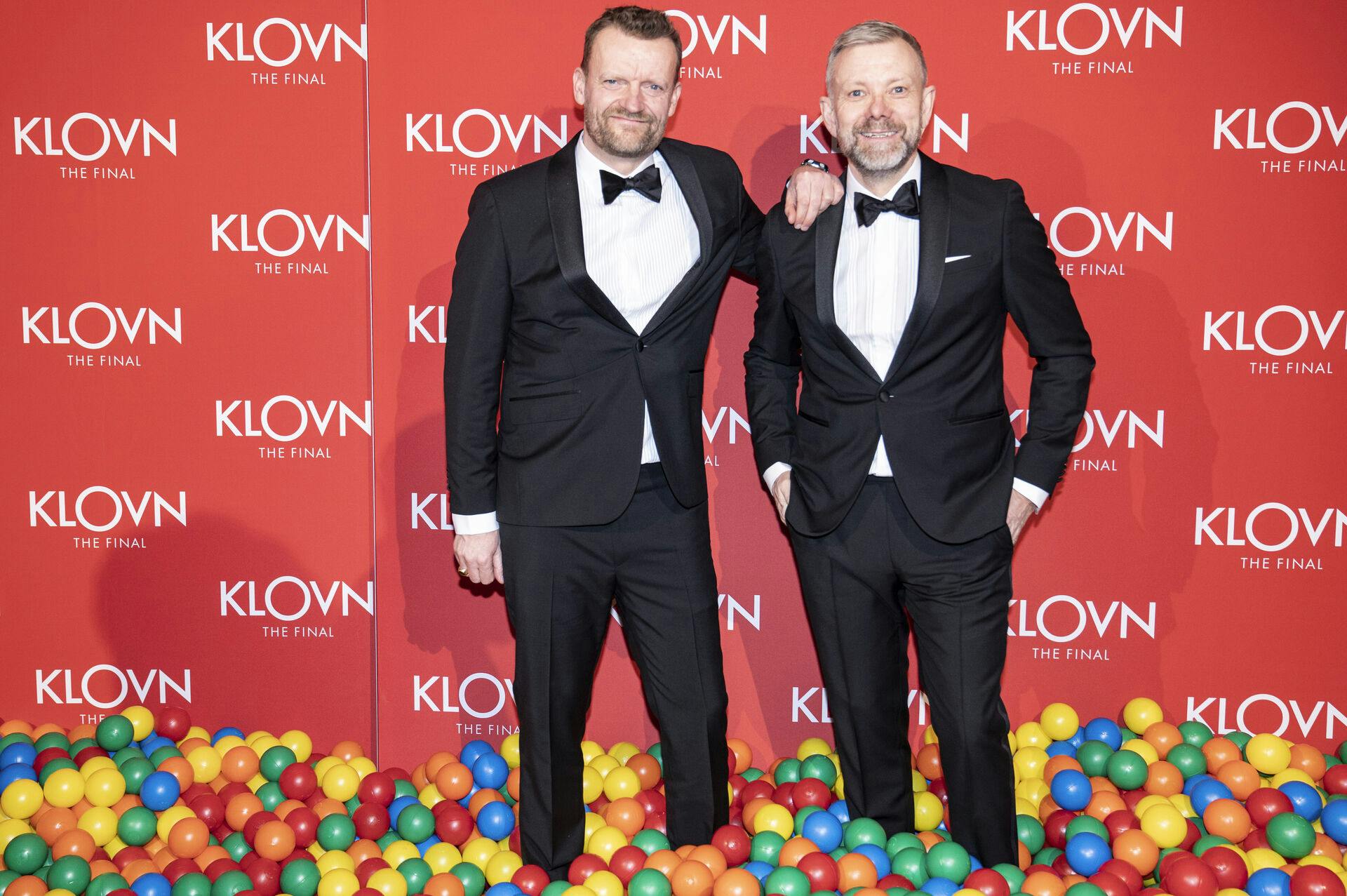 Frank Hvam og Casper Christensen sammen i 2020. Inden længe kan de igen opleves til en ny omgang "Klovn".