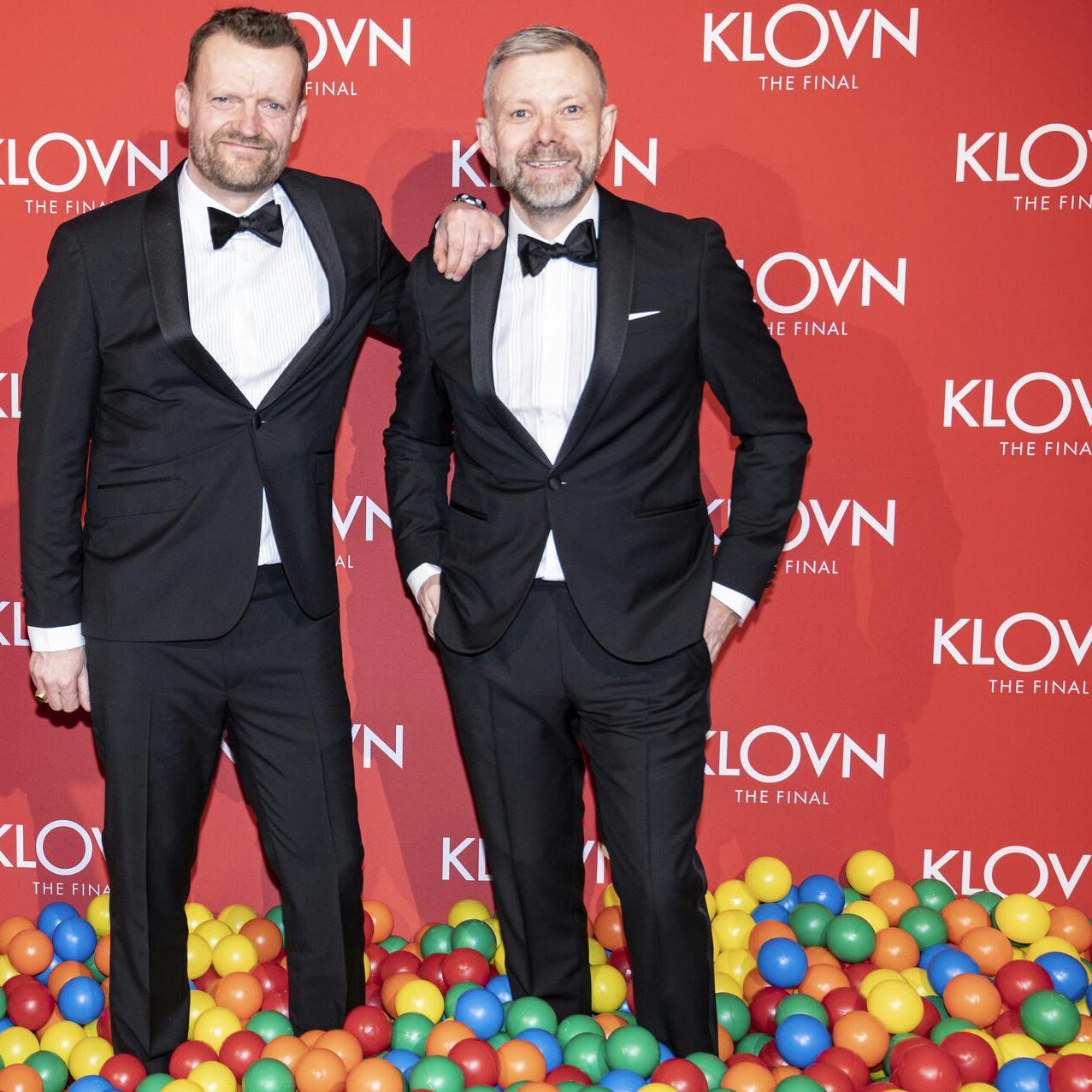 Frank Hvam og Casper Christensen sammen i 2020. Inden længe kan de igen opleves til en ny omgang "Klovn".