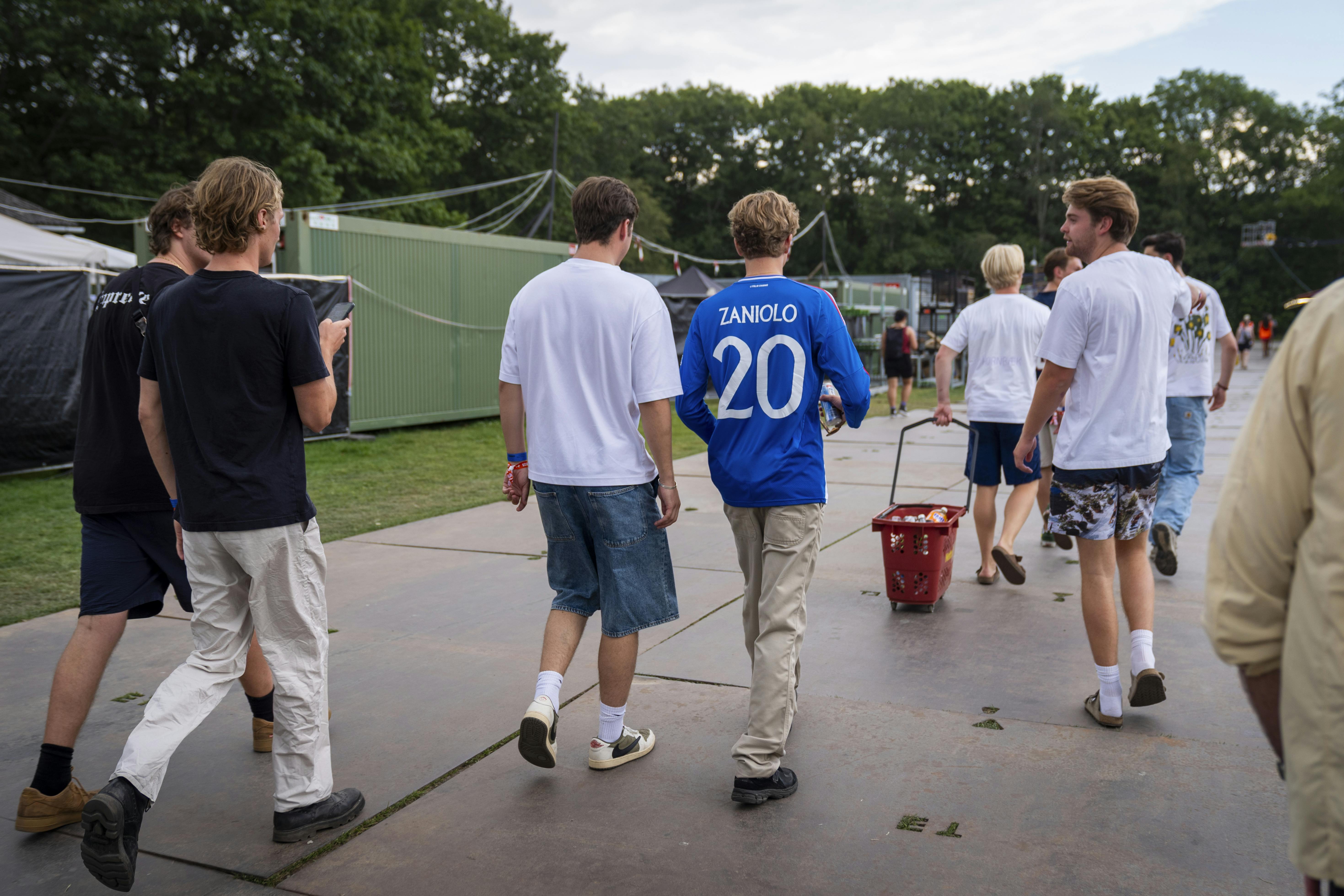 Kronprins Christian på Roskilde Festival