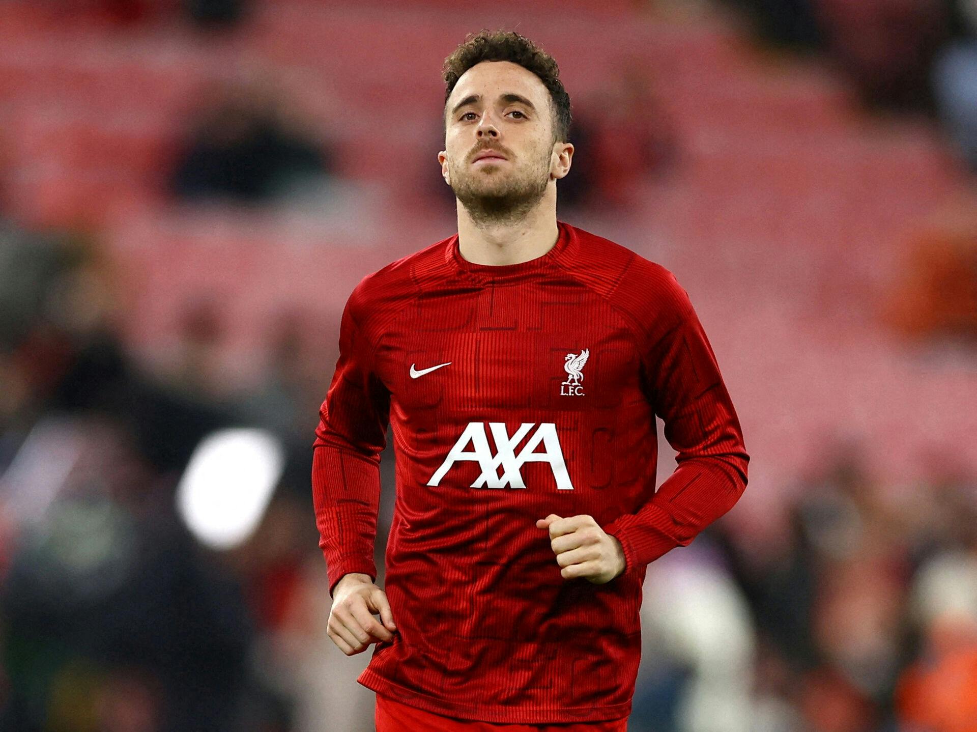 Diogo Jota døde torsdag på tragisk vis i en bilulykke.