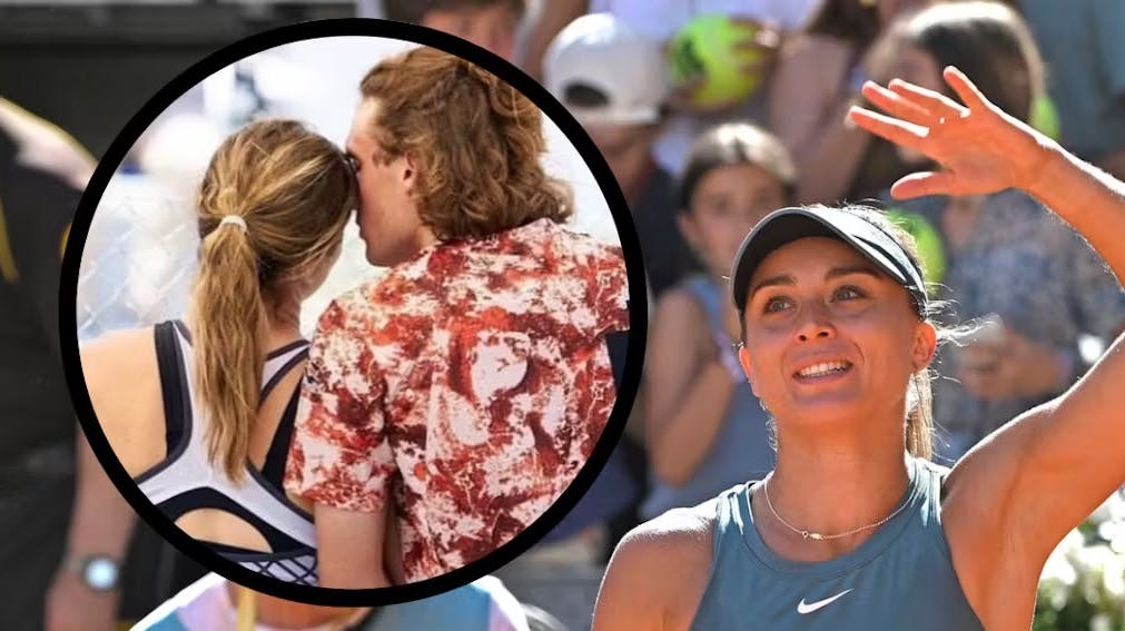 Så gik den ikke længere mellem Paula Badosa og Stefanos Tsitsipas.