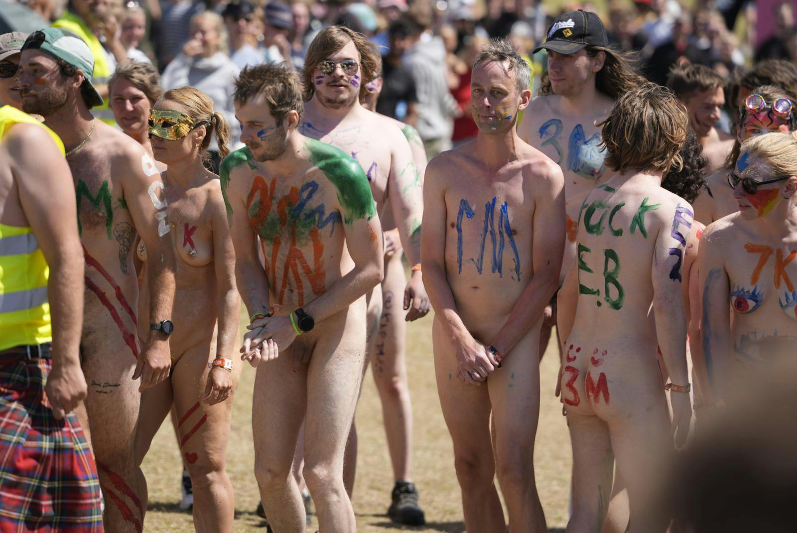 Nøgenløb på Roskilde Festival