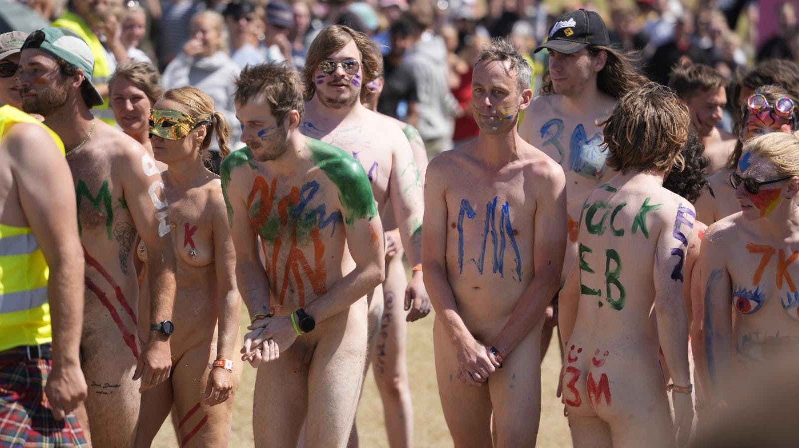 Nøgenløb på Roskilde Festival