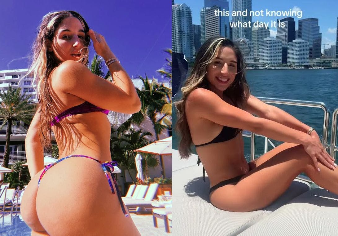 Som ægte Miami-indfødt elsker Abella Danger bikinilivet.
