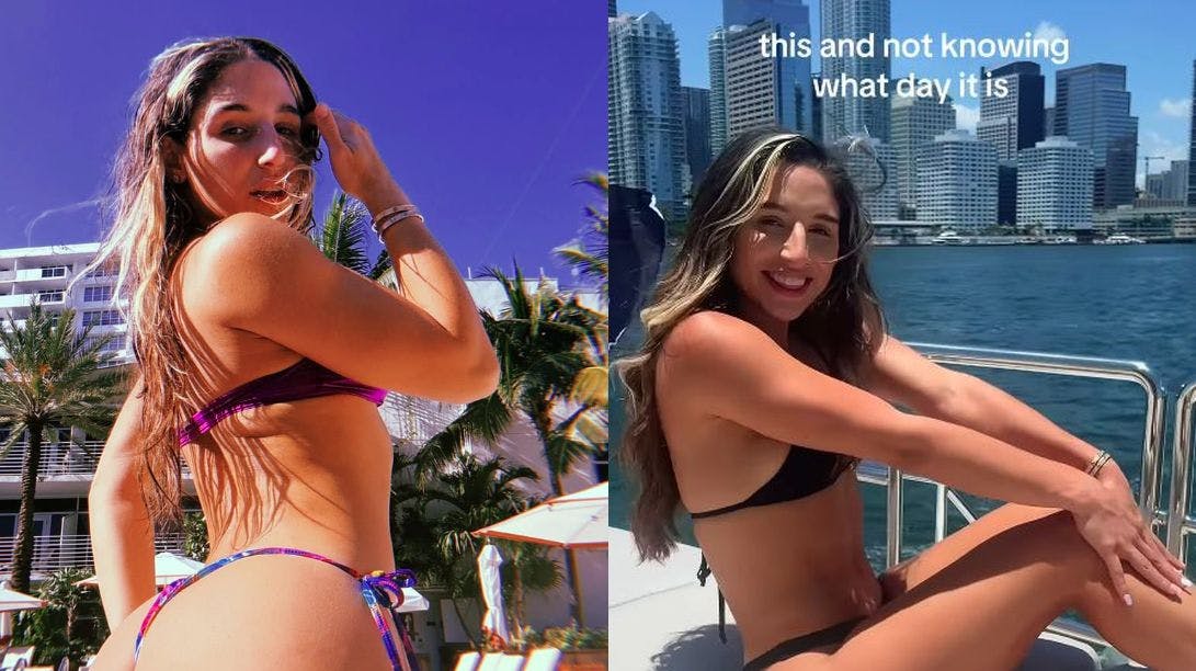 Som ægte Miami-indfødt elsker Abella Danger bikinilivet.