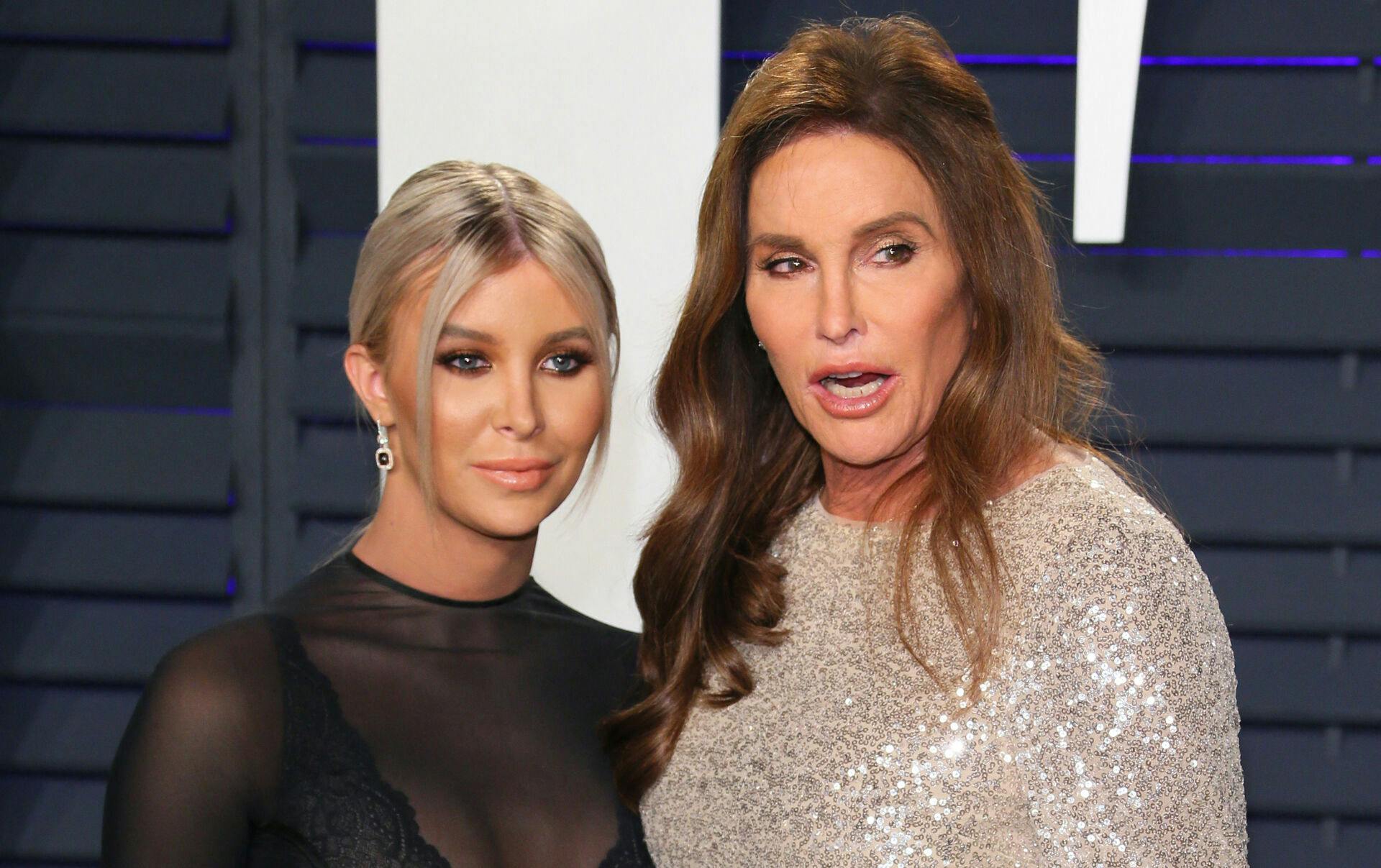Caitlyn Jenner (th.) og Sophia Hutchins (tv.) var tætte veninder.