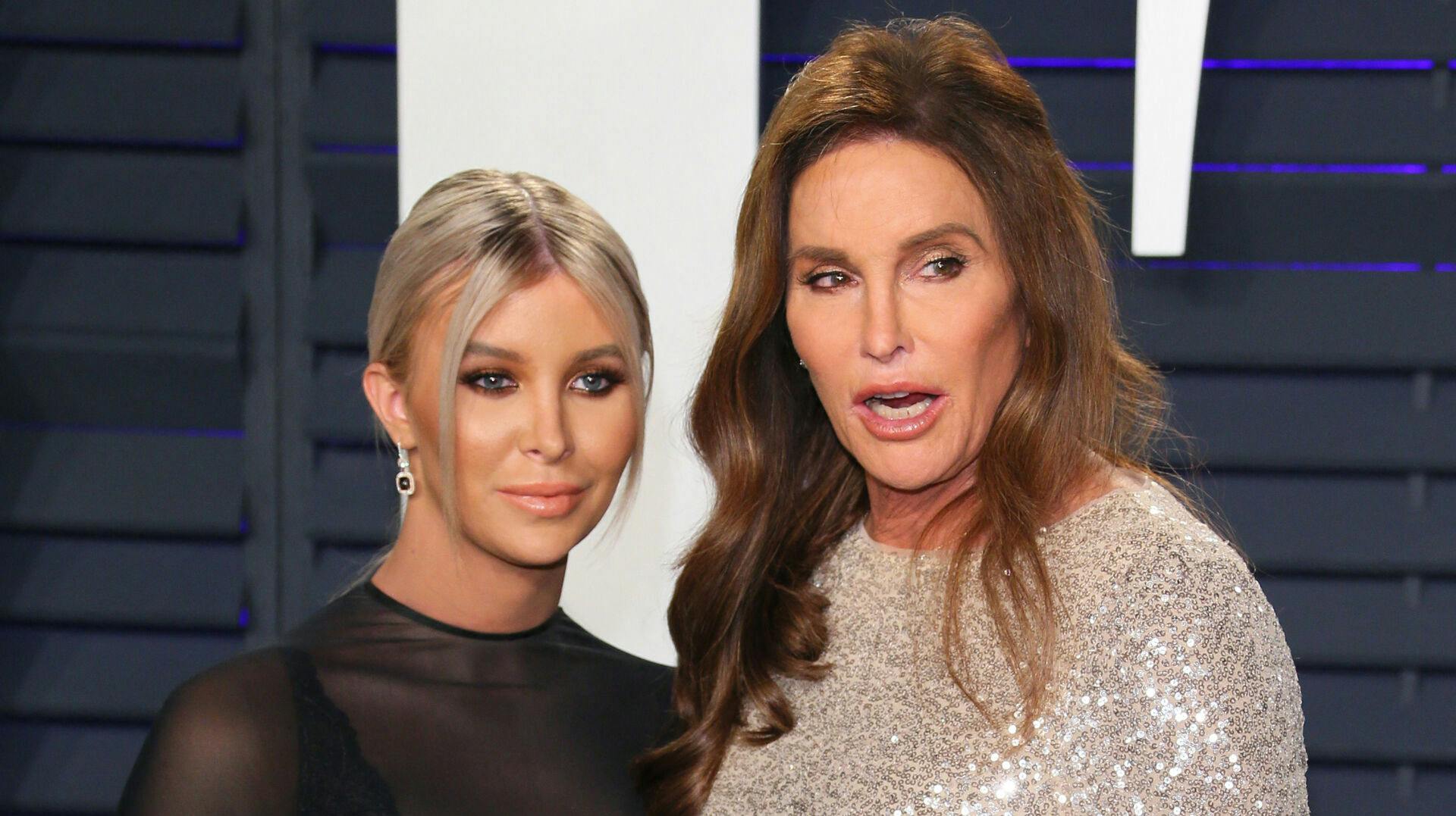 Caitlyn Jenner (th.) og Sophia Hutchins (tv.) var tætte veninder.