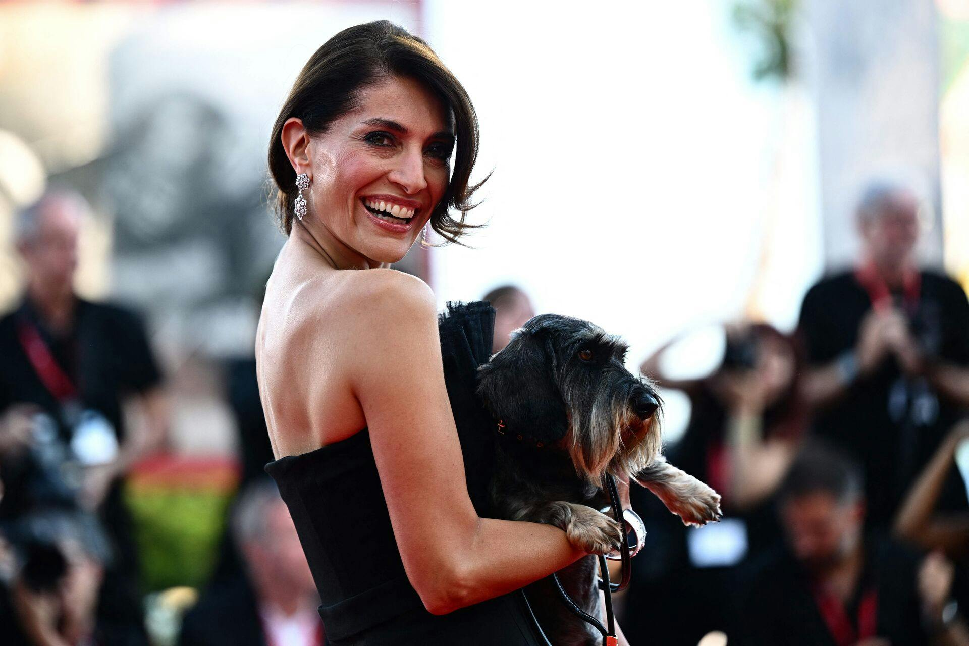 Caterina Murino er gravid.